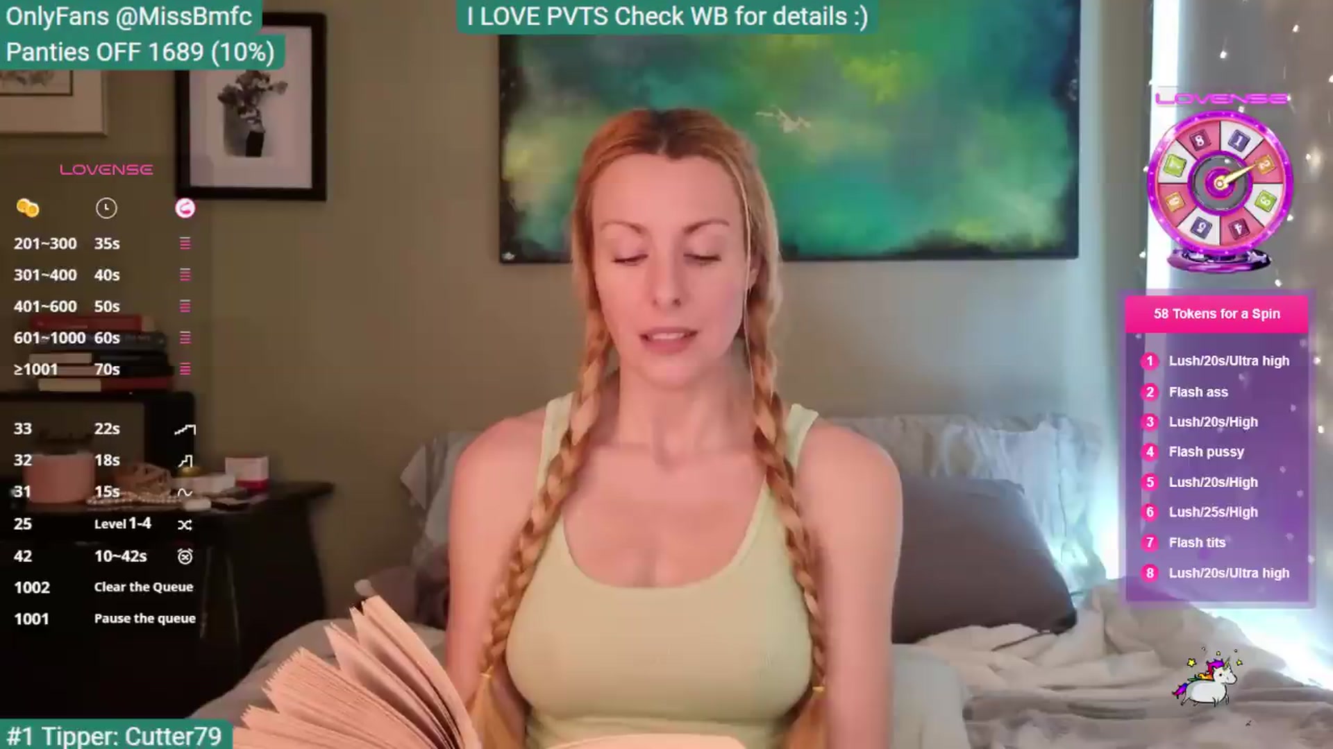 Gallery image thumbnail from aMissBliss's myfreecams stream on, 04/23/2026, 22:47 image 14 of 20