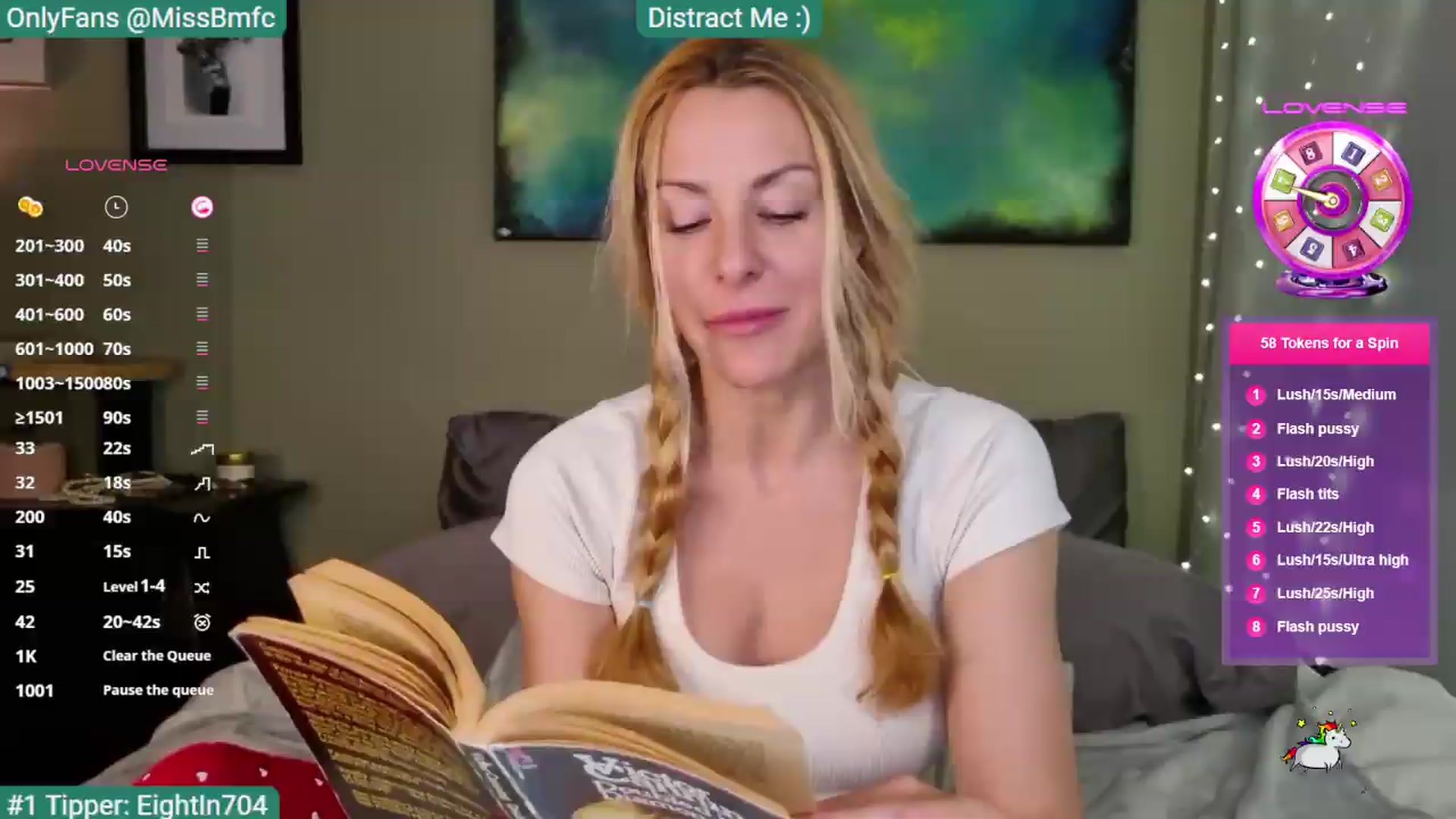Gallery image thumbnail from aMissBliss's myfreecams stream on, 08/18/2026, 04:51 image 1 of 20