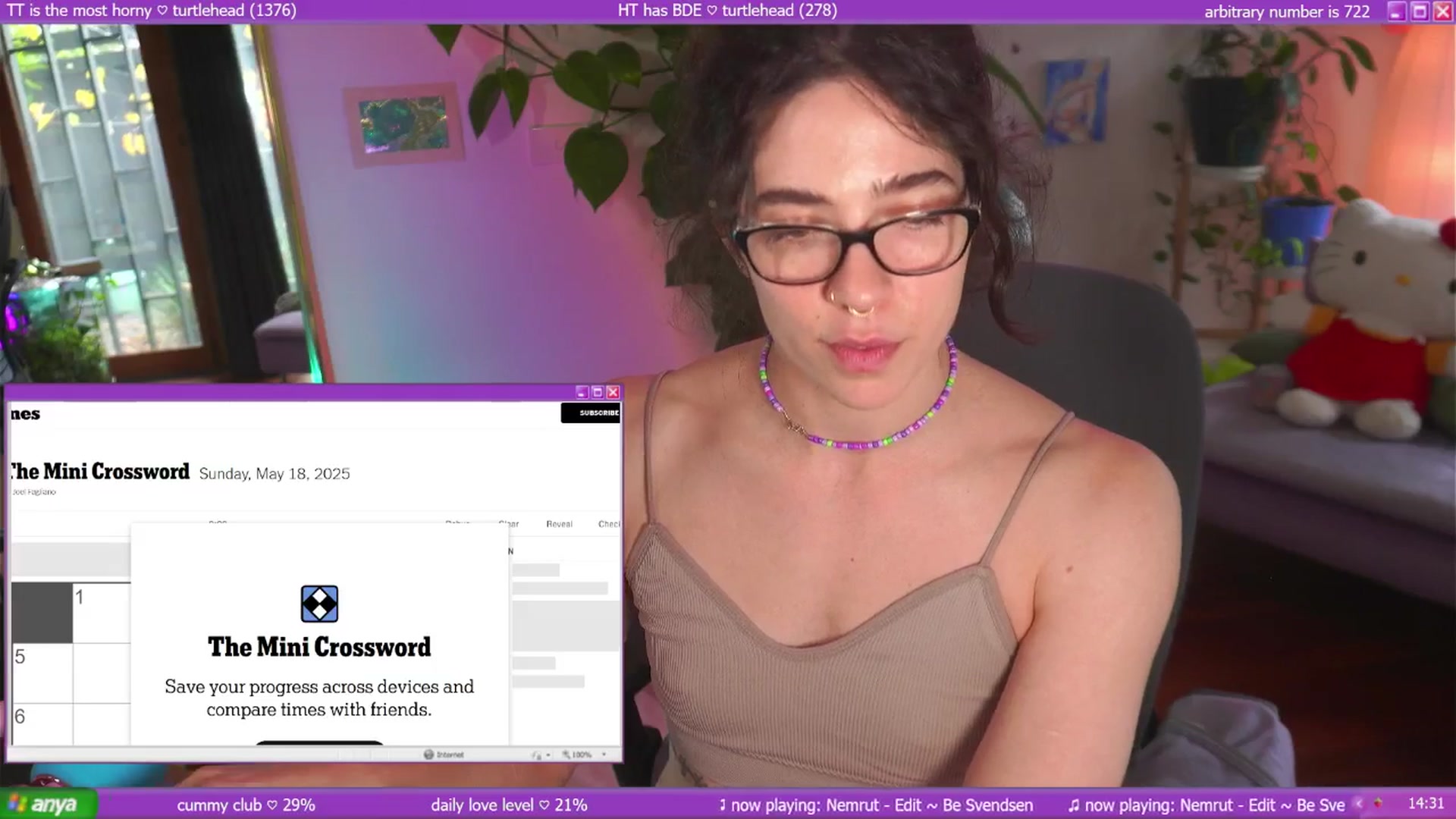 Gallery image thumbnail from afterglow's myfreecams stream on, 05/18/2025, 04:49 image 20 of 20