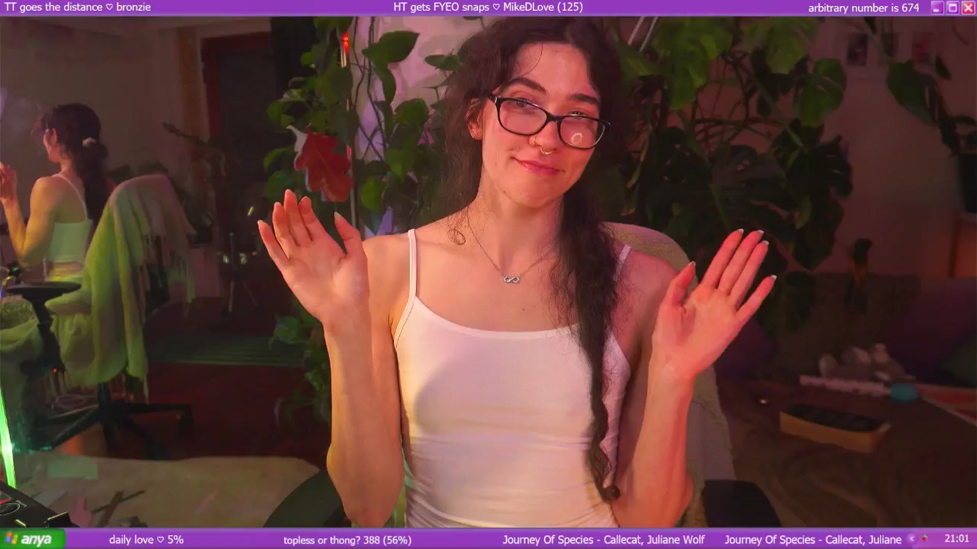 Gallery image thumbnail from afterglow's myfreecams stream on, 12/31/2025, 11:11 image 13 of 20