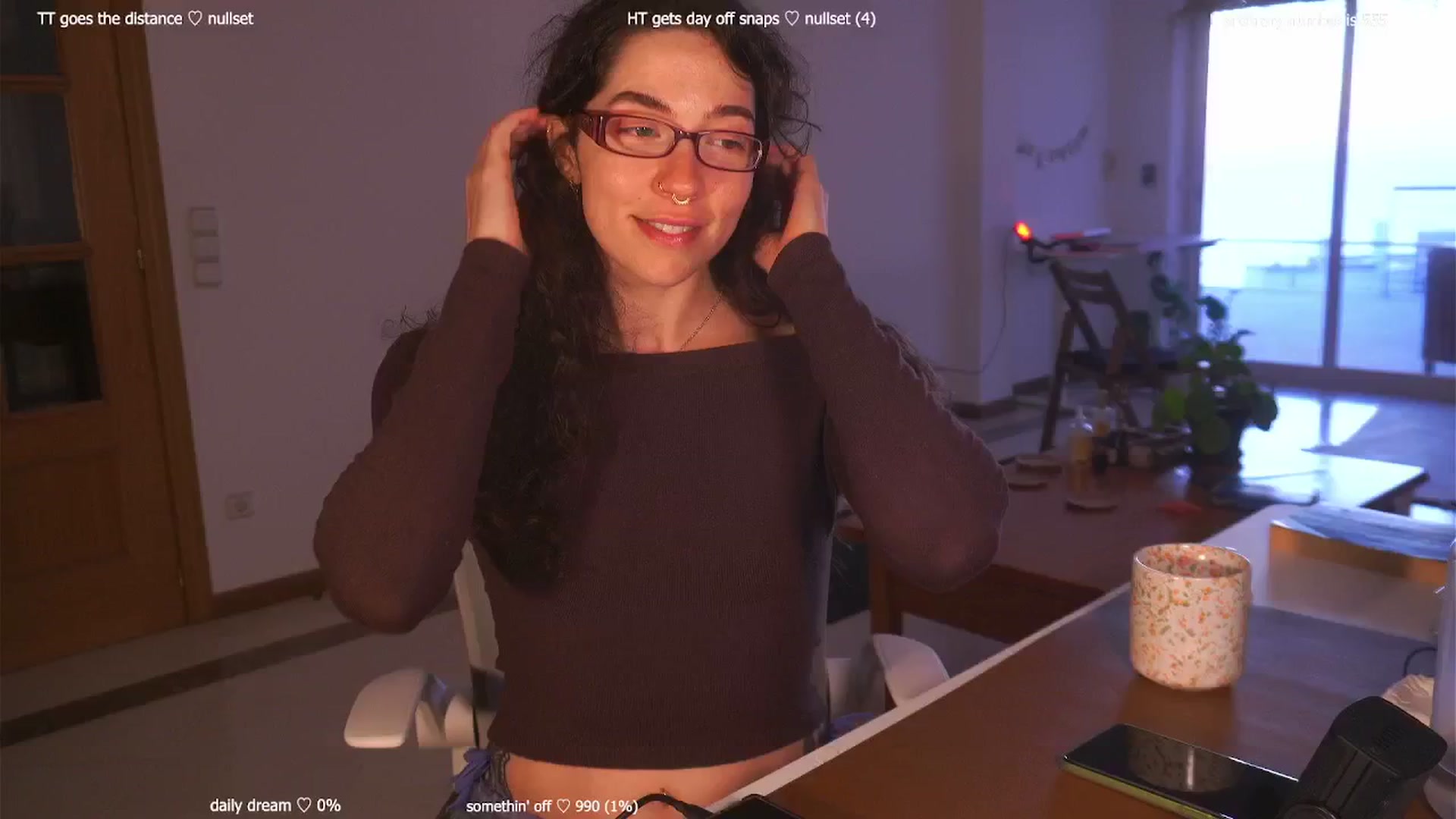 Gallery image thumbnail from afterglow's myfreecams stream on, 03/29/2026, 19:16 image 9 of 20