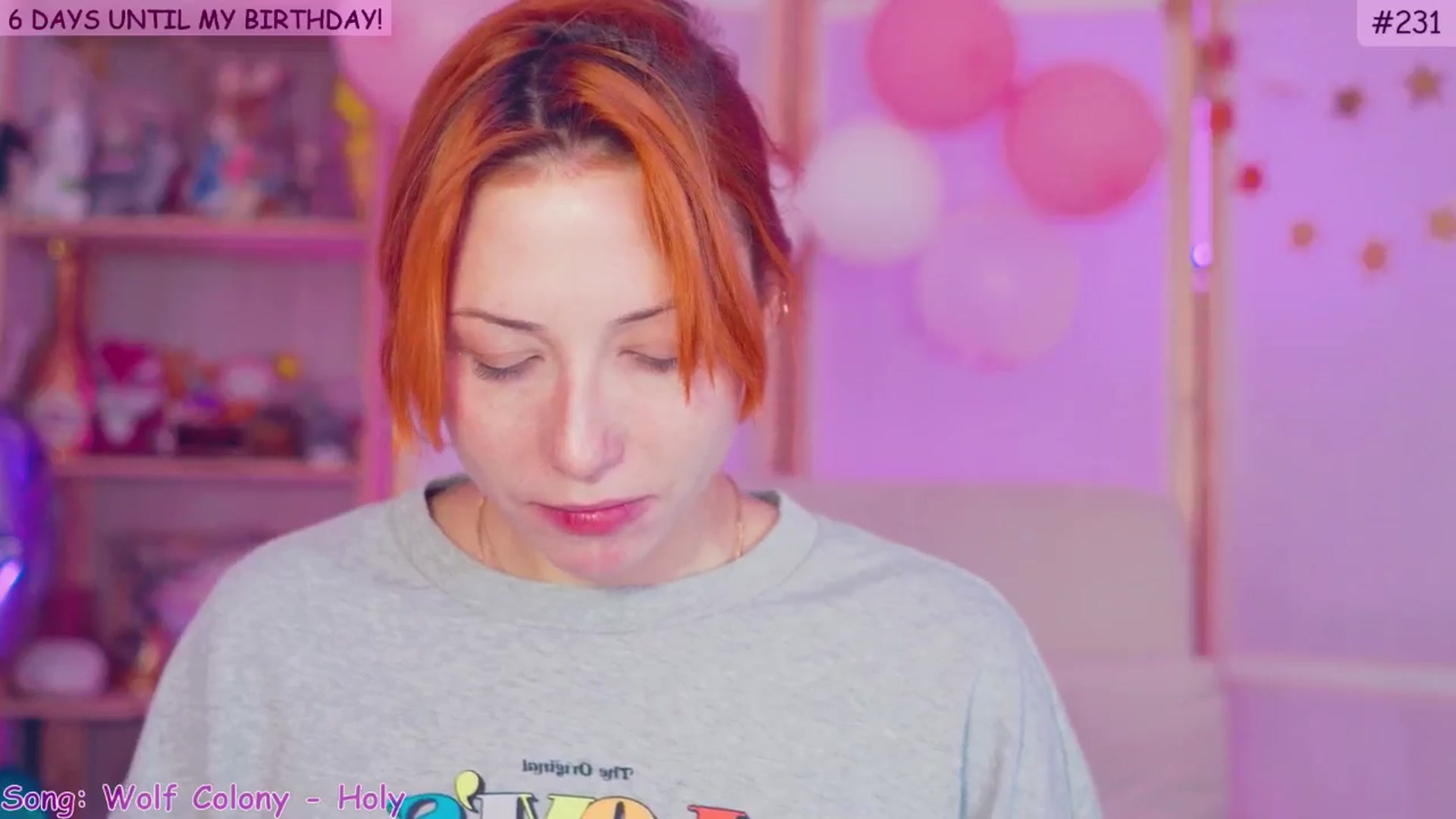 Gallery image thumbnail from alcoBirthday's myfreecams stream on, 10/18/2024, 08:01 image 17 of 20