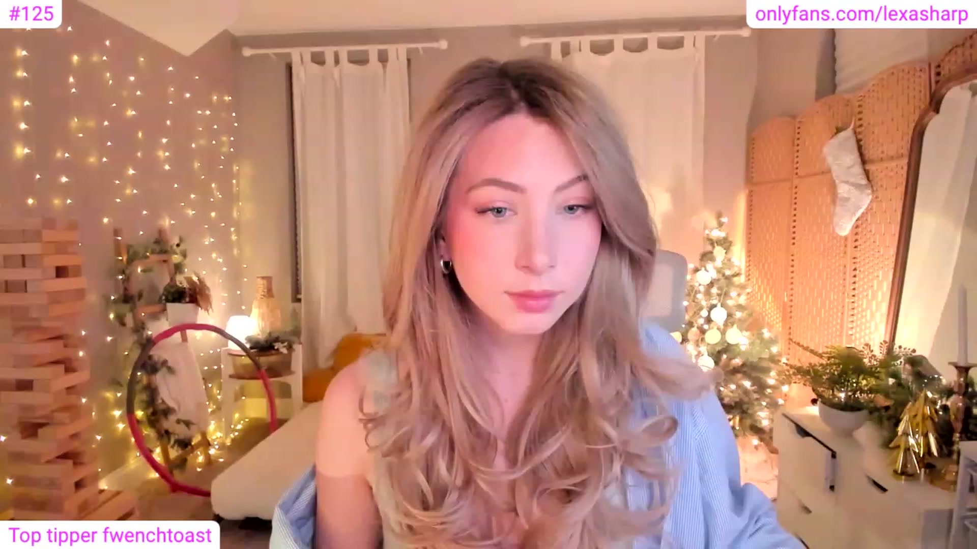 Gallery image thumbnail from alexasharp's myfreecams stream on, 01/17/2024, 02:55 image 1 of 20