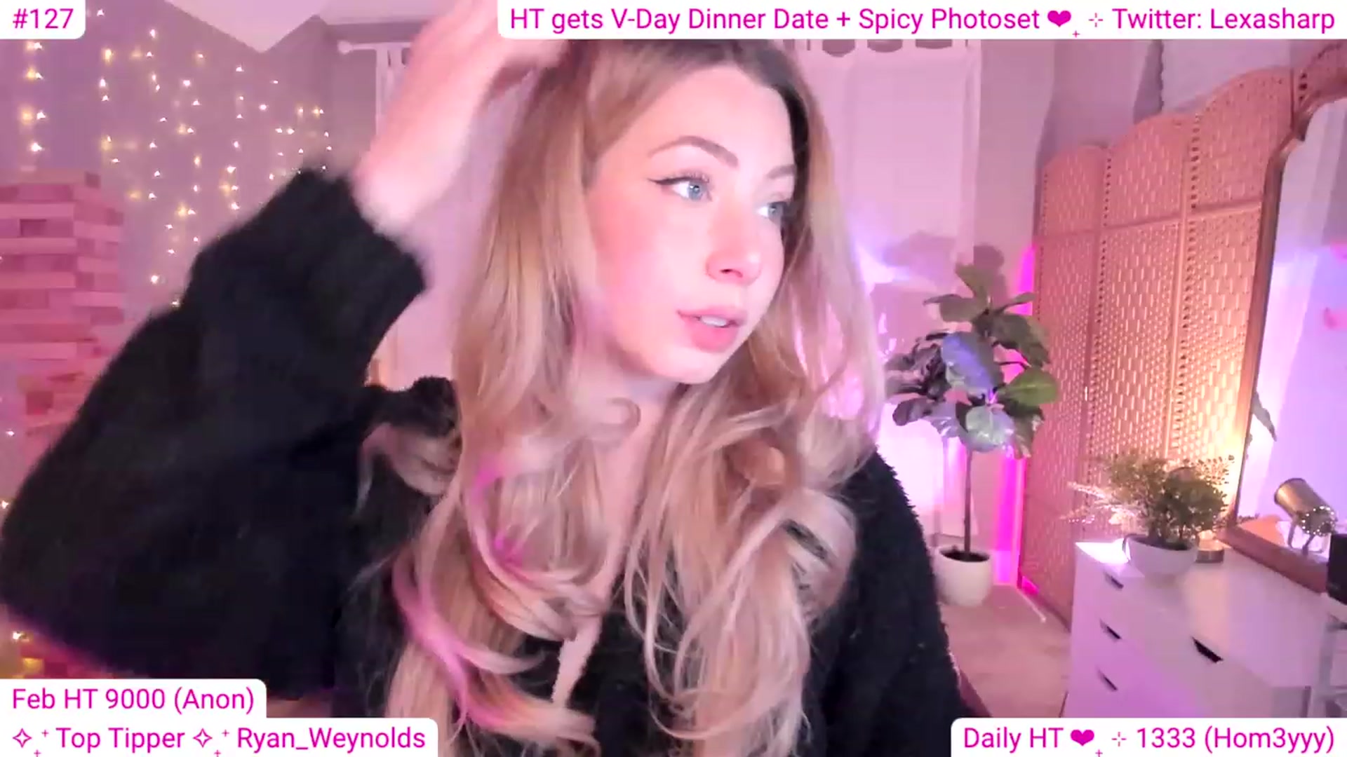 Gallery image thumbnail from alexasharp's myfreecams stream on, 02/10/2024, 04:38 image 13 of 20