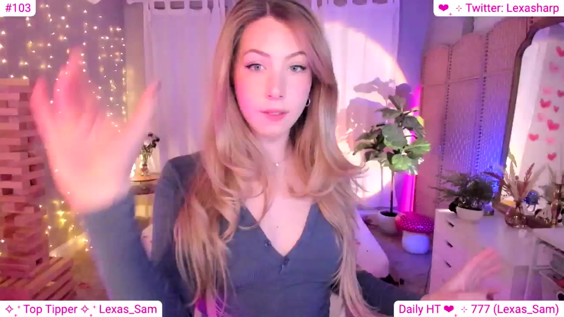 Gallery image thumbnail from alexasharp's myfreecams stream on, 02/24/2024, 02:50 image 2 of 20