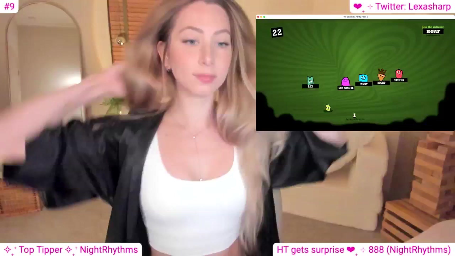 Gallery image thumbnail from alexasharp's myfreecams stream on, 08/09/2024, 06:41 image 6 of 20