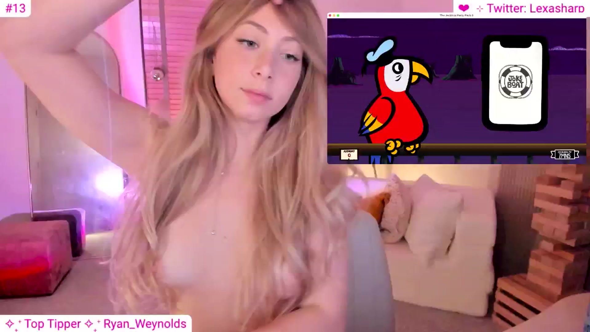 Gallery image thumbnail from alexasharp's myfreecams stream on, 08/16/2024, 04:16 image 17 of 20