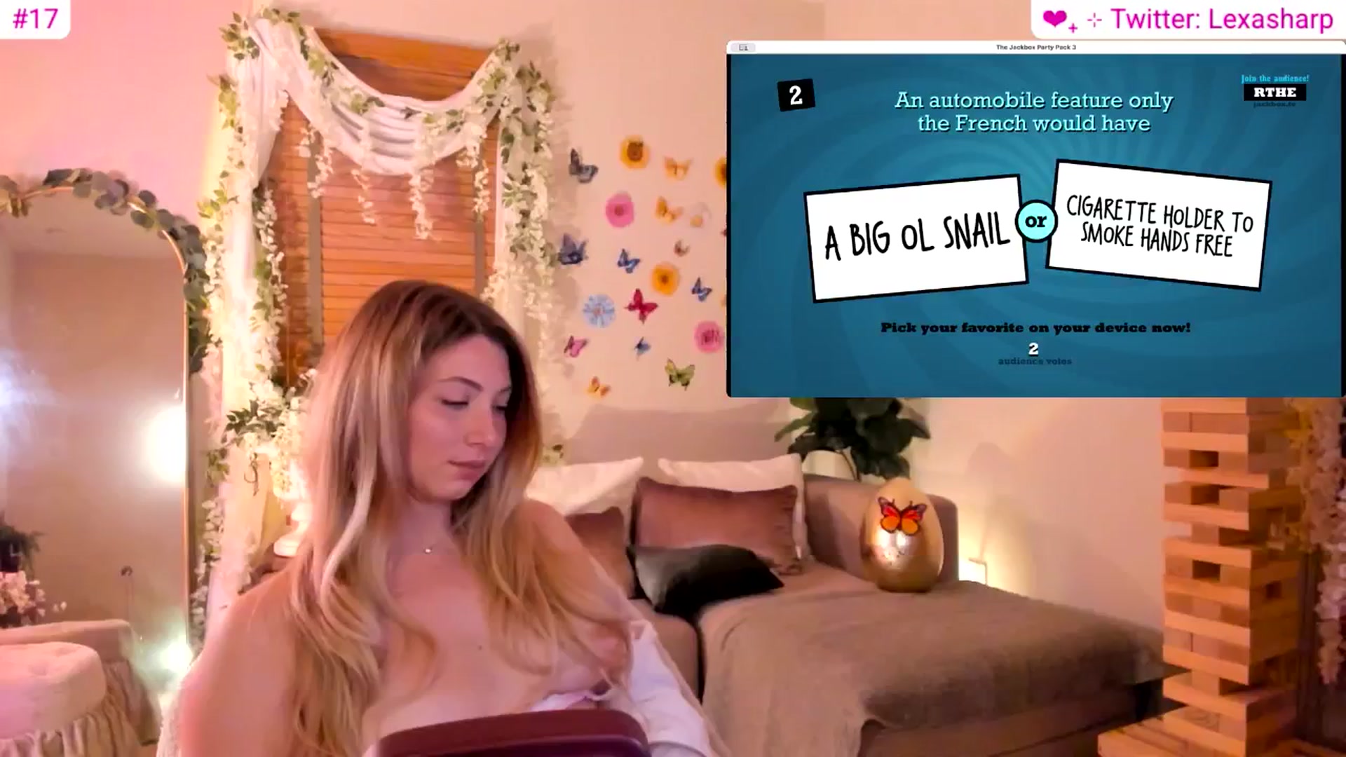 Gallery image thumbnail from alexasharp's myfreecams stream on, 04/12/2026, 05:24 image 9 of 20