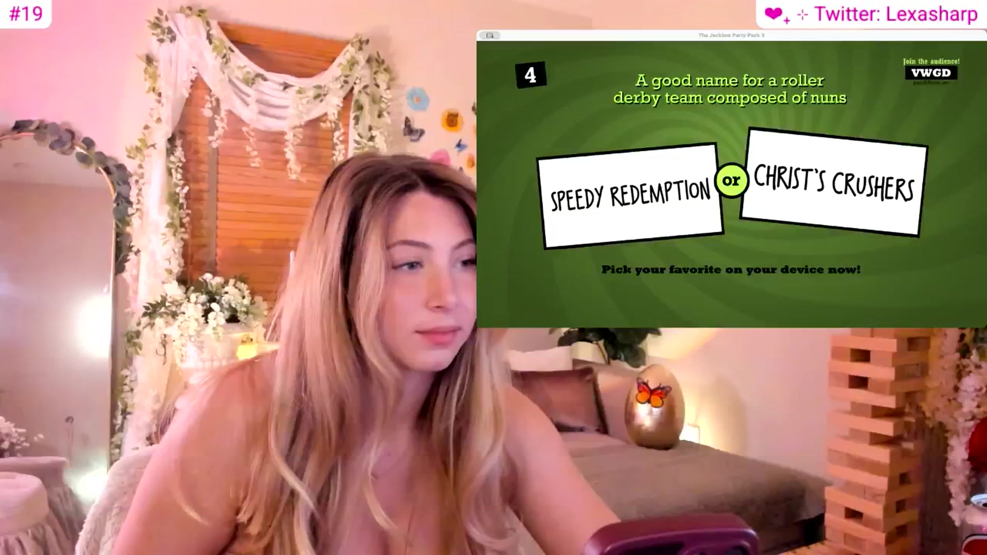 Gallery image thumbnail from alexasharp's myfreecams stream on, 04/24/2026, 04:37 image 8 of 20