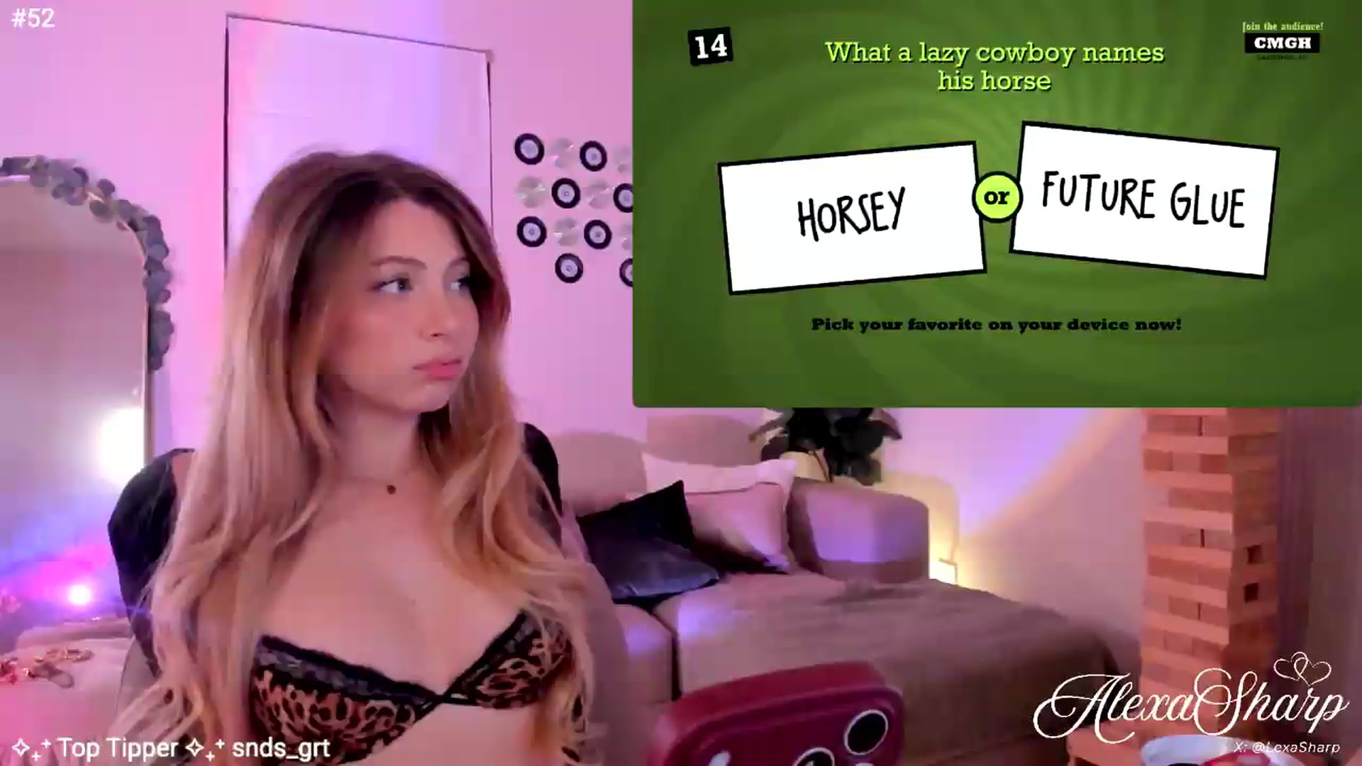 Gallery image thumbnail from alexasharp's myfreecams stream on, 08/16/2026, 03:20 image 6 of 20