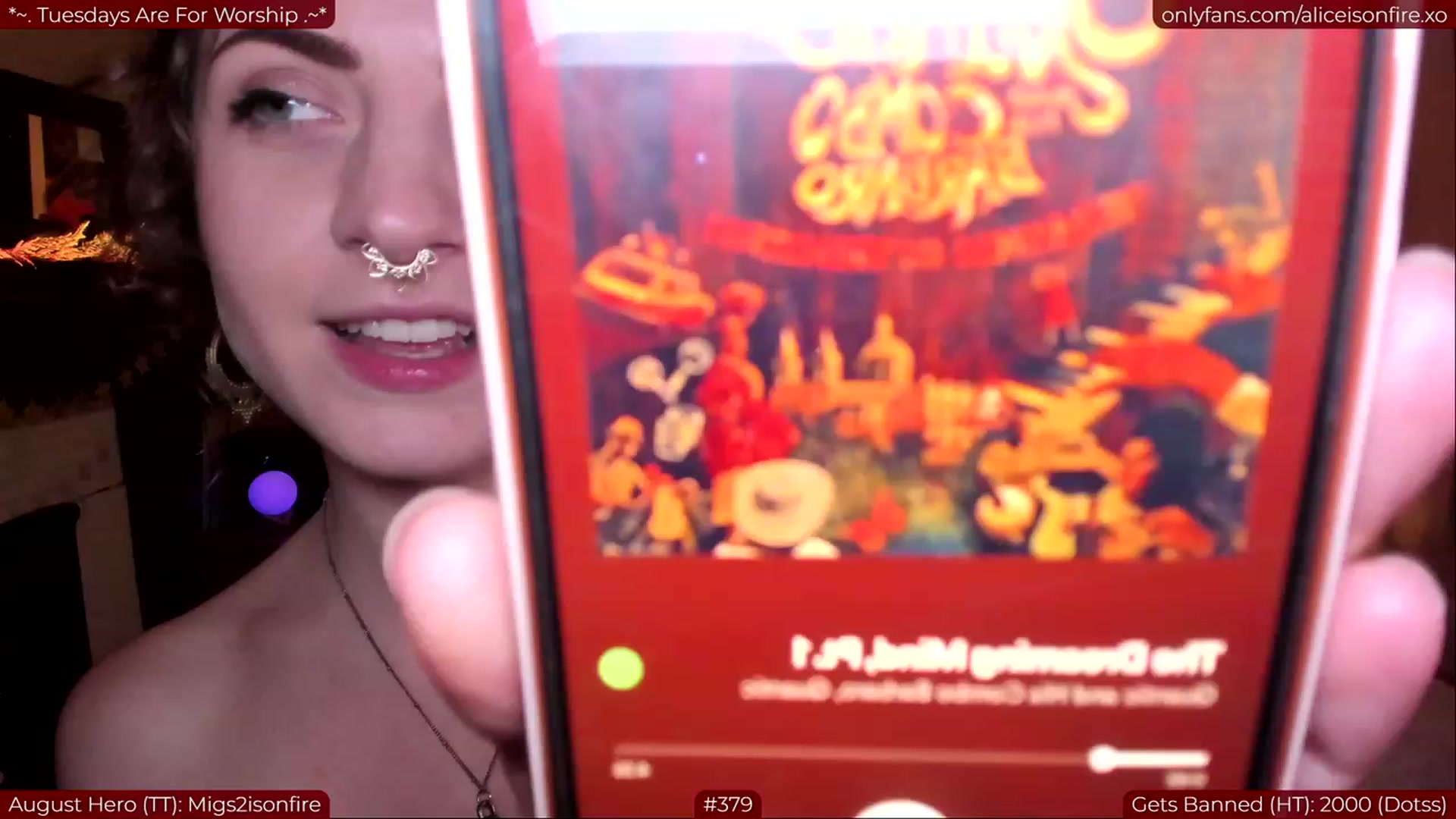 Gallery image thumbnail from aliceGPT's myfreecams stream on, 08/23/2023, 05:33 image 16 of 20