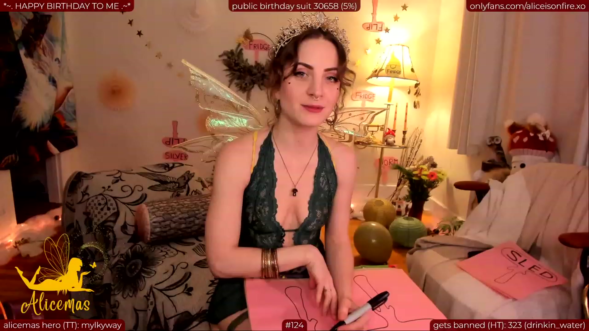 Gallery image thumbnail from alicebday's myfreecams stream on, 12/07/2023, 05:08 image 8 of 20
