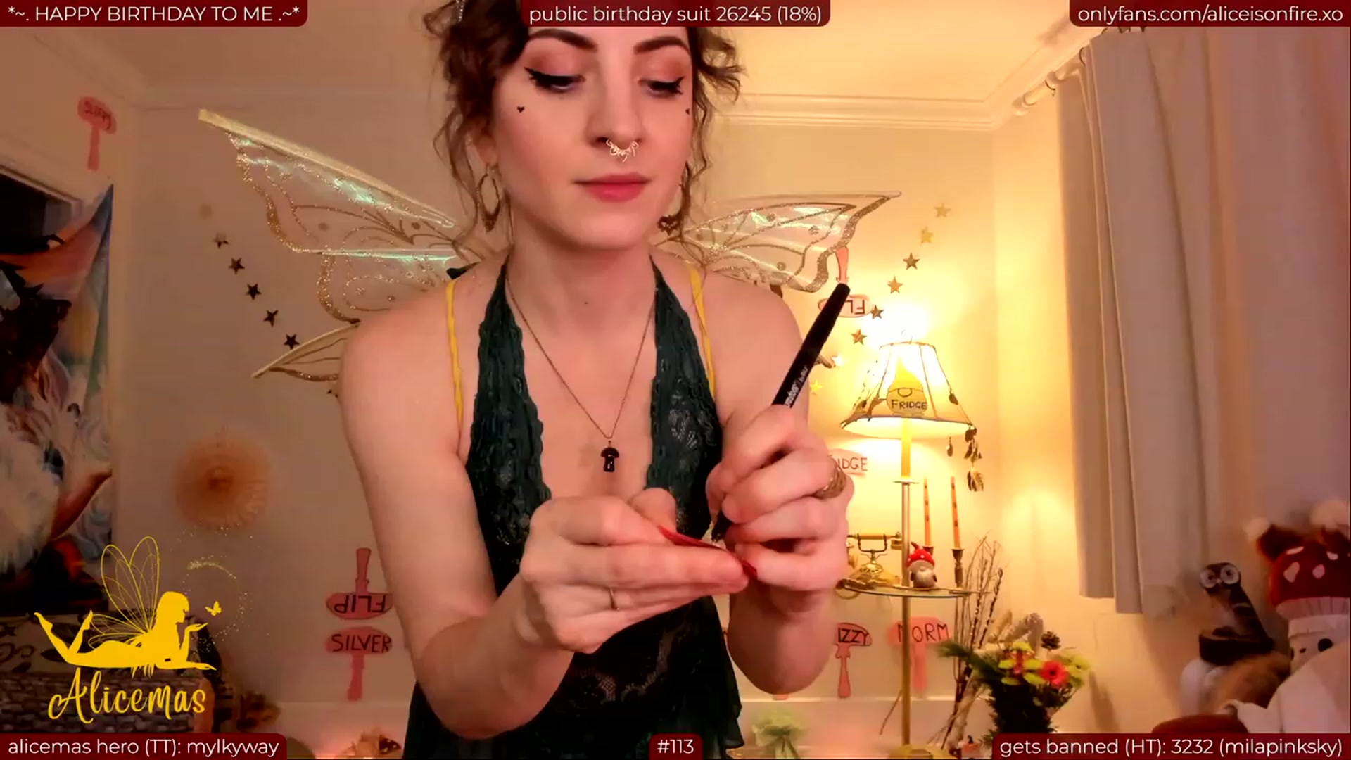 Gallery image thumbnail from alicebday's myfreecams stream on, 12/07/2023, 06:06 image 8 of 20
