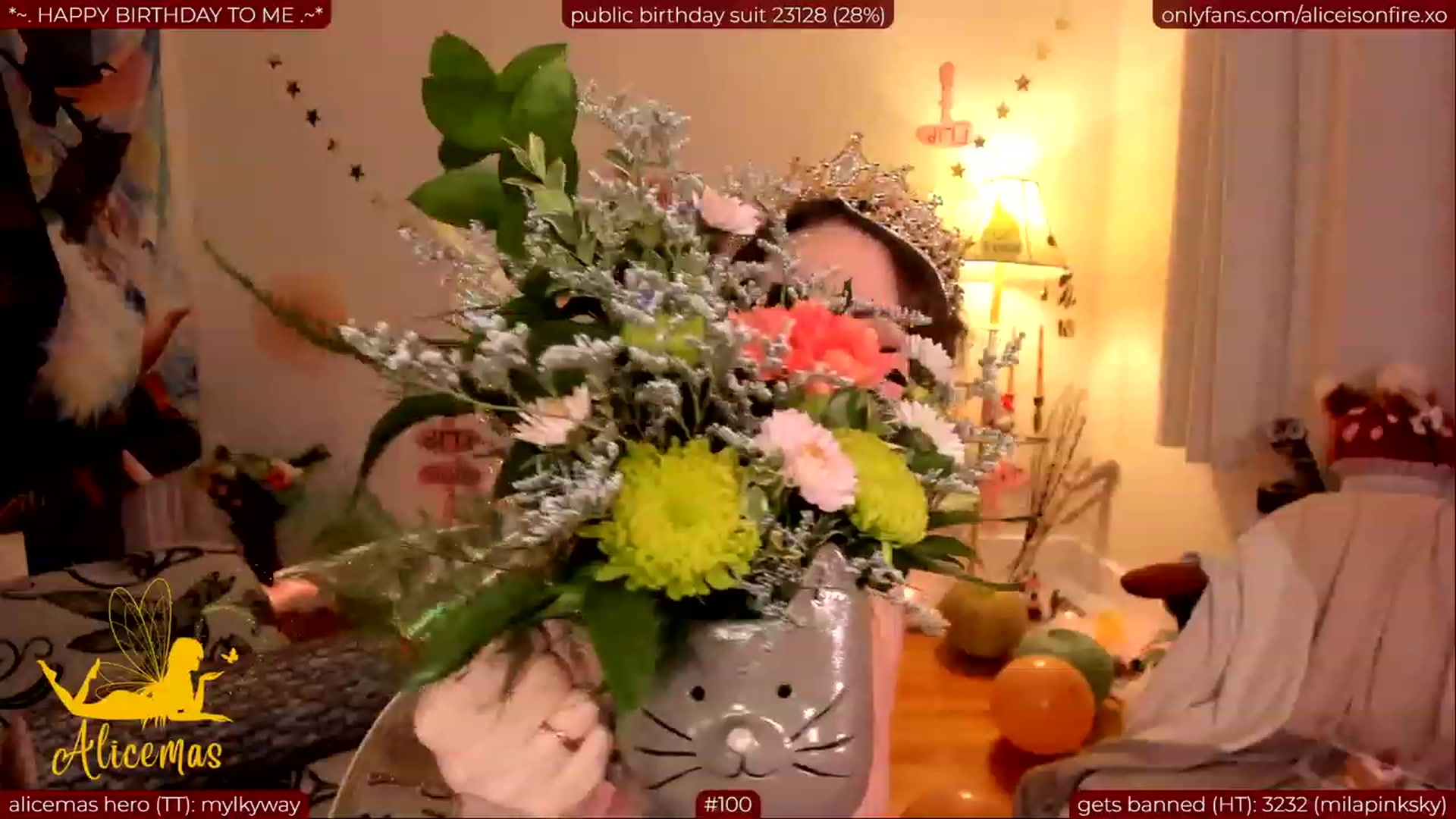 Gallery image thumbnail from alicebday's myfreecams stream on, 12/07/2023, 08:49 image 19 of 20