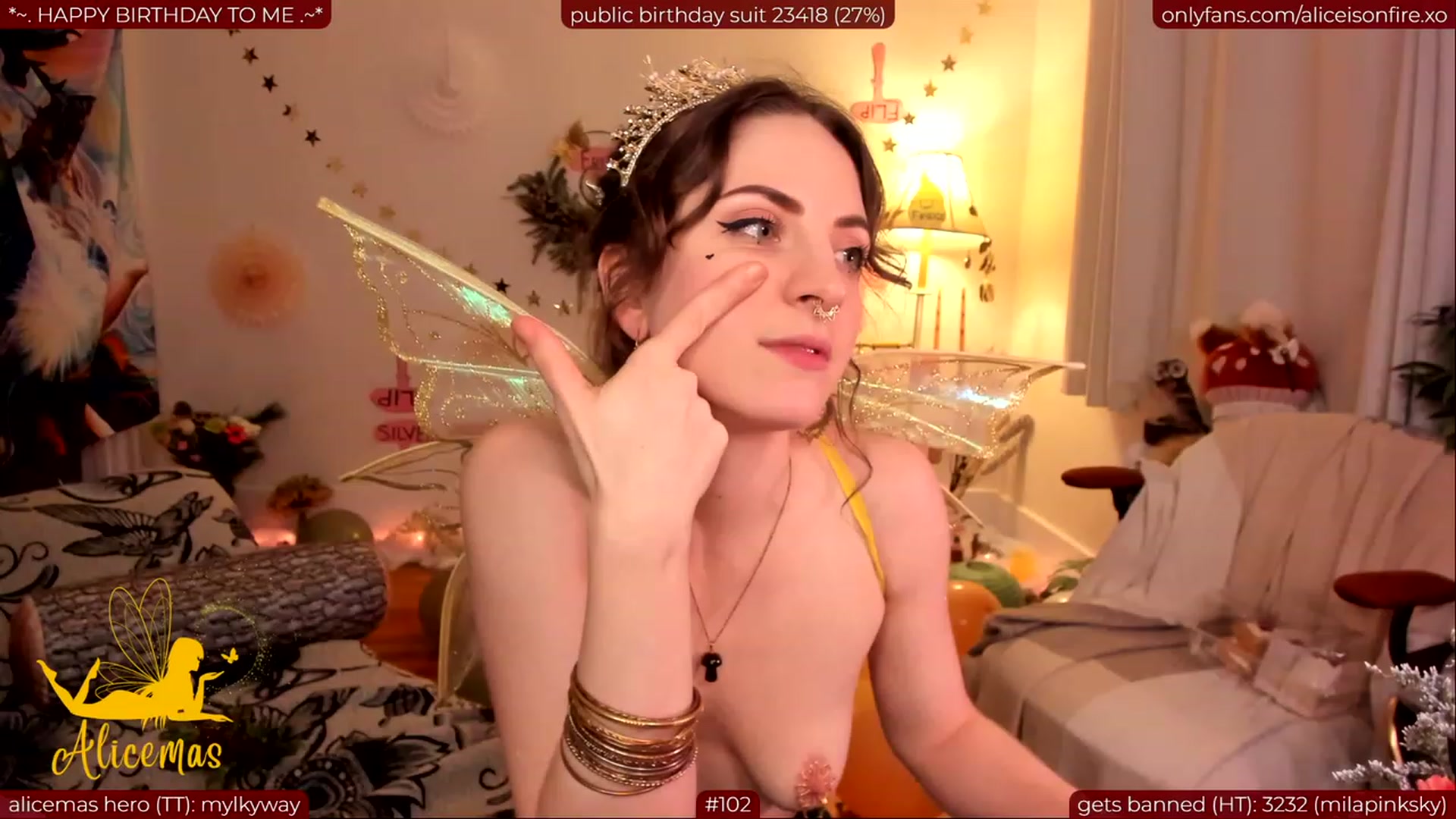 Gallery image thumbnail from alicebday's myfreecams stream on, 12/07/2023, 08:49 image 16 of 20