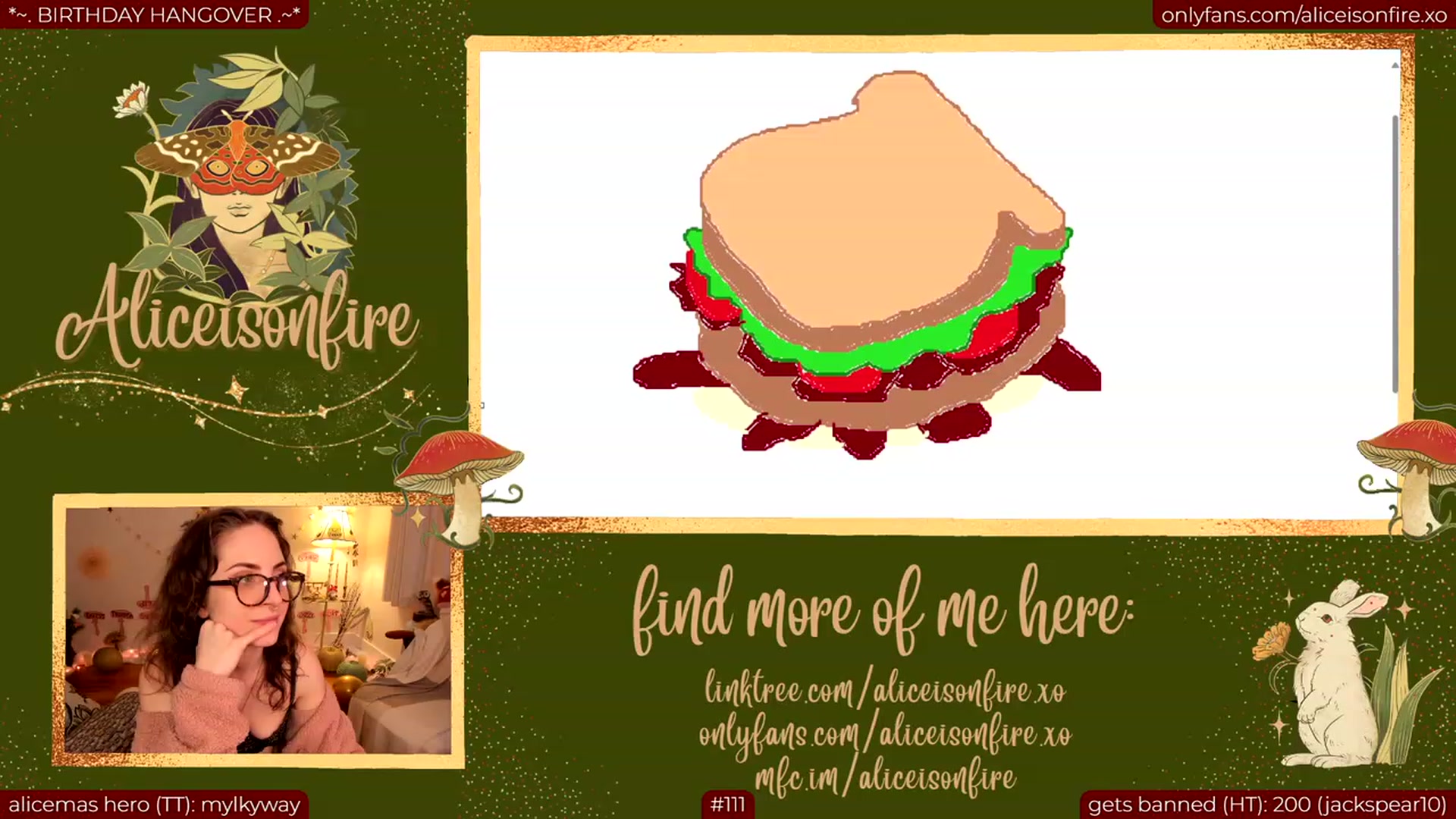 Gallery image thumbnail from alicebday's myfreecams stream on, 12/08/2023, 07:13 image 5 of 20