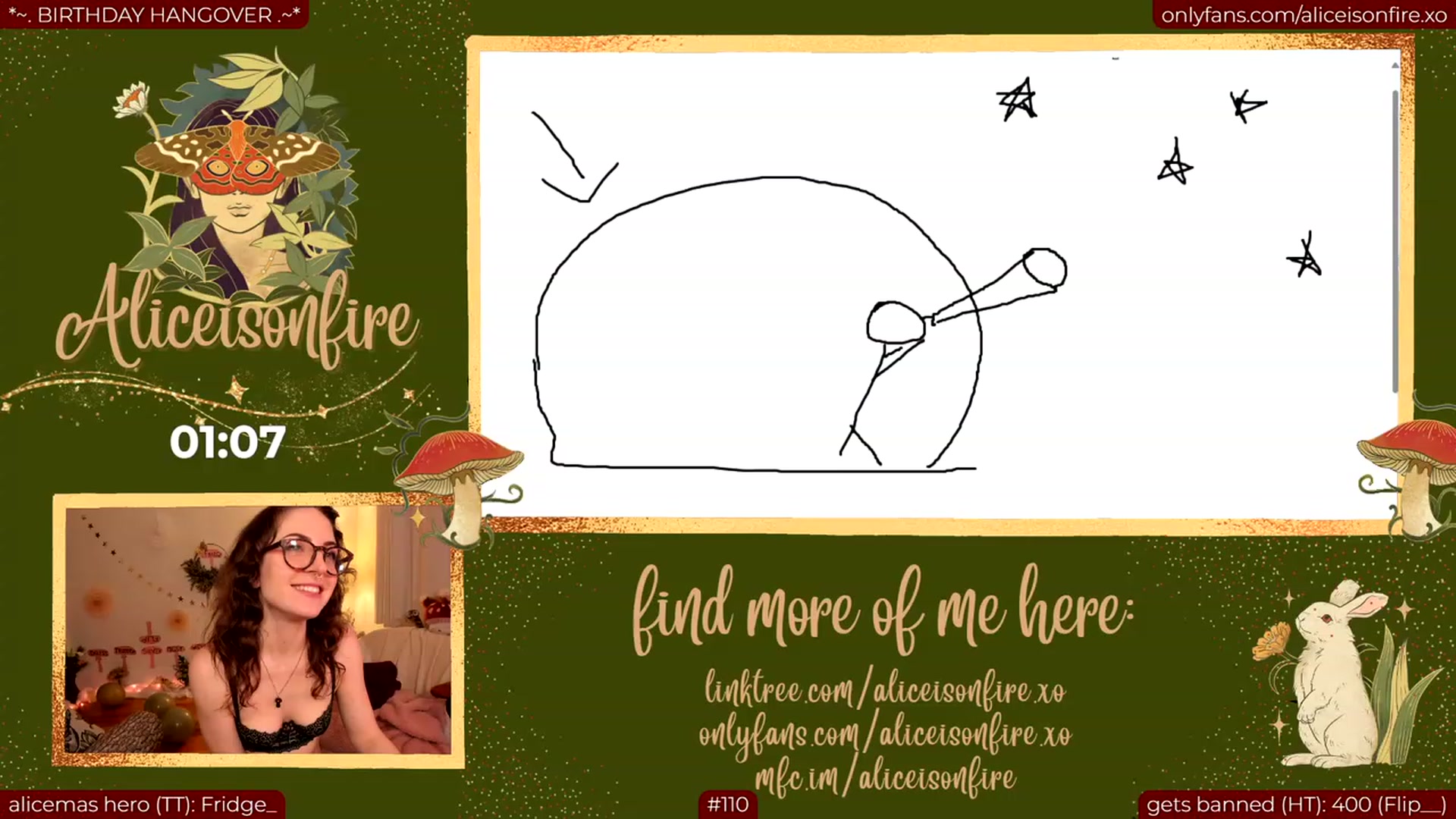 Gallery image thumbnail from alicebday's myfreecams stream on, 12/08/2023, 07:13 image 19 of 20