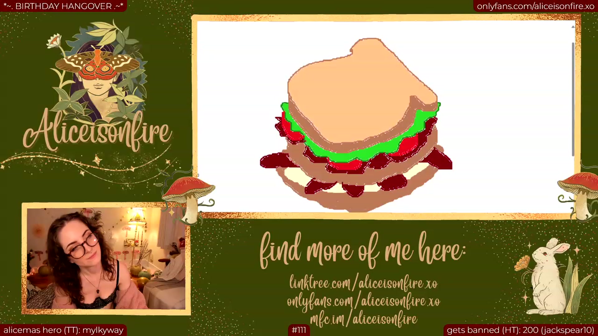 Gallery image thumbnail from alicebday's myfreecams stream on, 12/08/2023, 07:13 image 6 of 20
