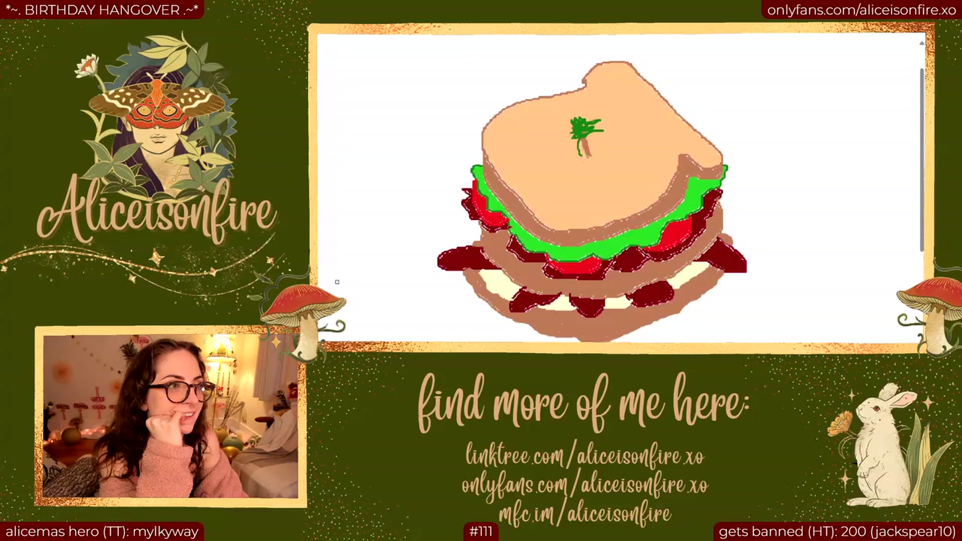 Gallery image thumbnail from alicebday's myfreecams stream on, 12/08/2023, 07:13 image 7 of 20