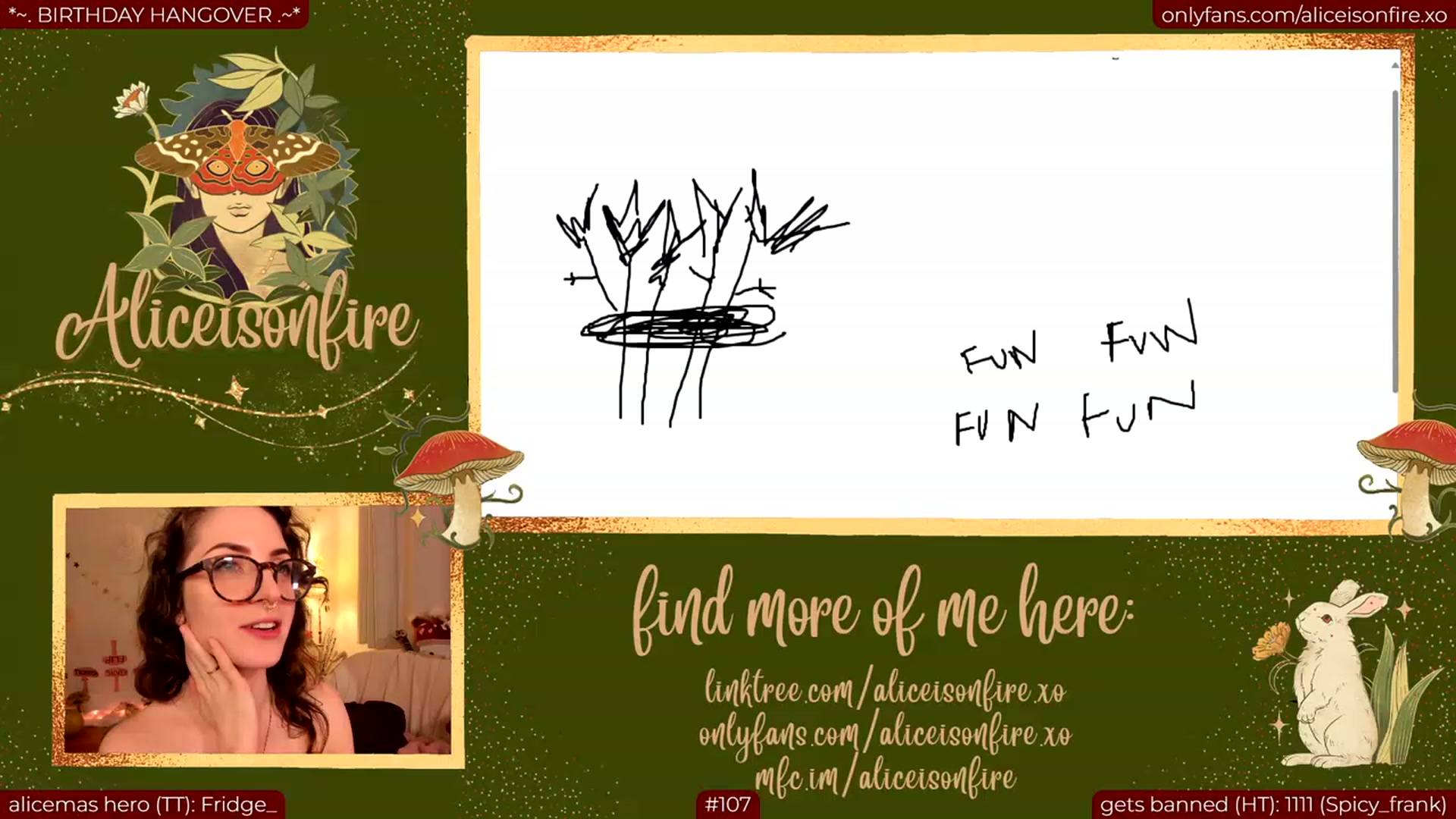 Gallery image thumbnail from alicebday's myfreecams stream on, 12/08/2023, 07:51 image 12 of 20