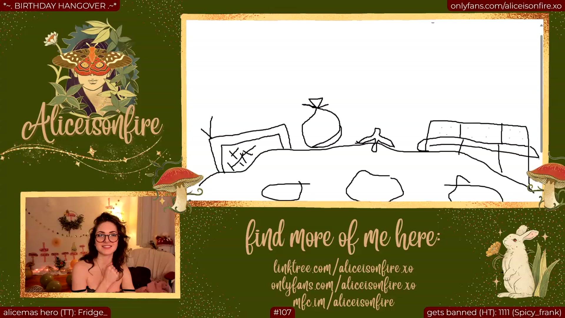 Gallery image thumbnail from alicebday's myfreecams stream on, 12/08/2023, 07:51 image 20 of 20