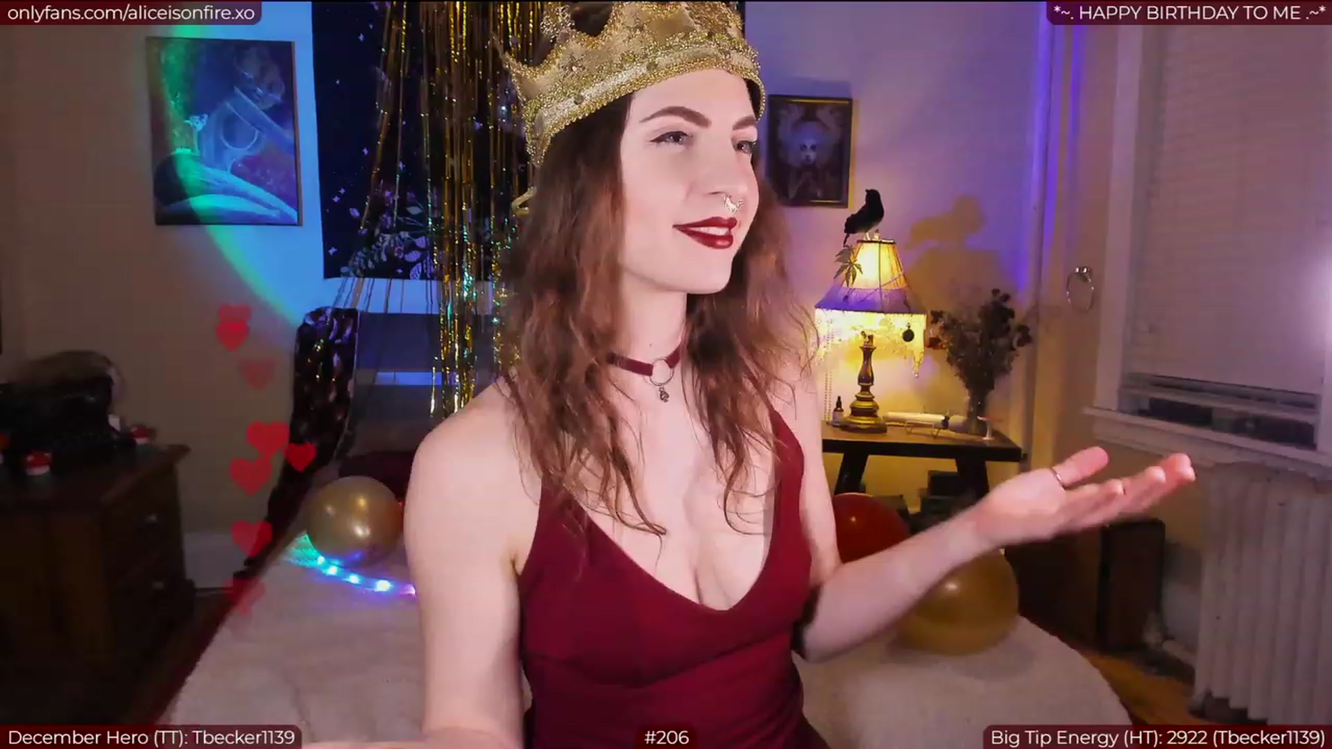 Gallery image thumbnail from aliceisonfire's myfreecams stream on, 12/07/2022, 04:22 image 1 of 20