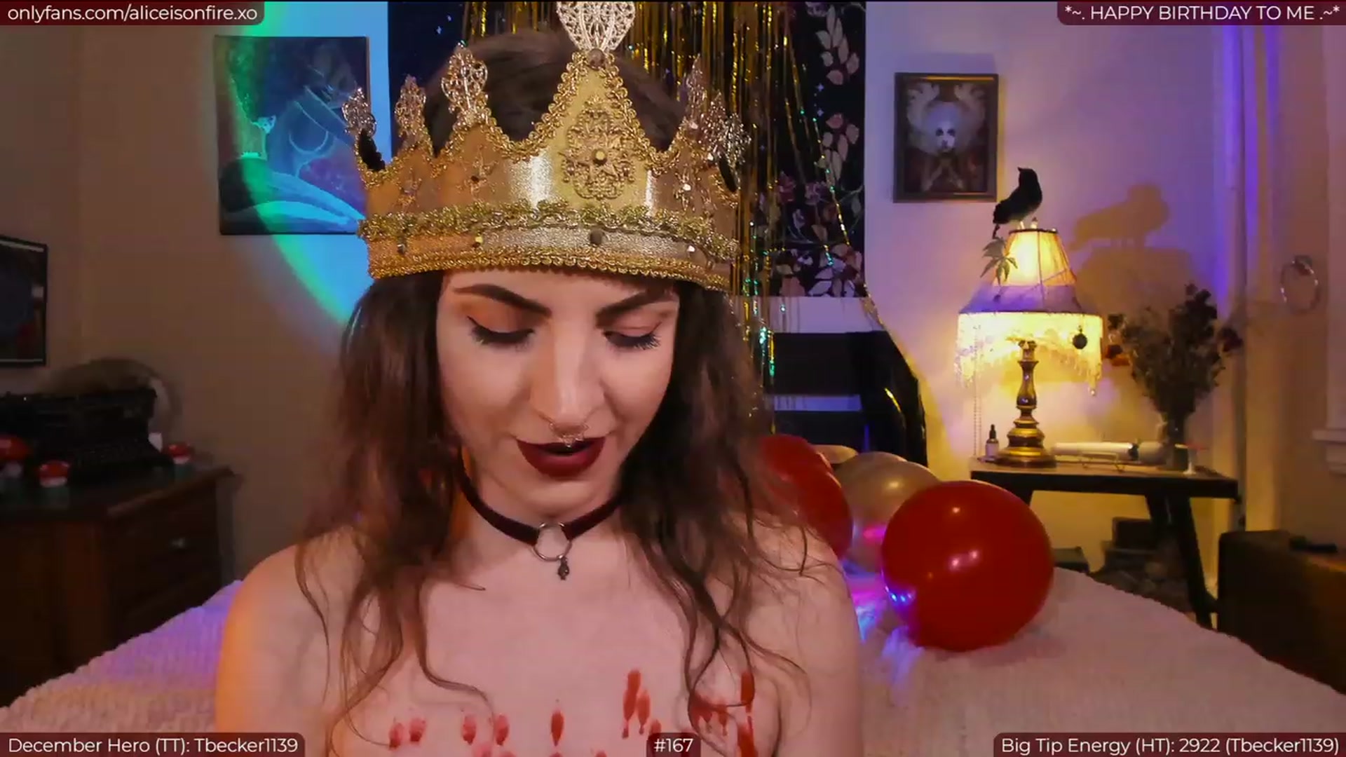 Gallery image thumbnail from aliceisonfire's myfreecams stream on, 12/07/2022, 07:06 image 9 of 20