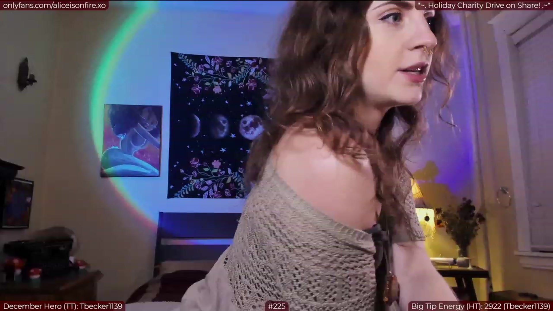 Gallery image thumbnail from aliceisonfire's myfreecams stream on, 12/14/2022, 22:41 image 19 of 20