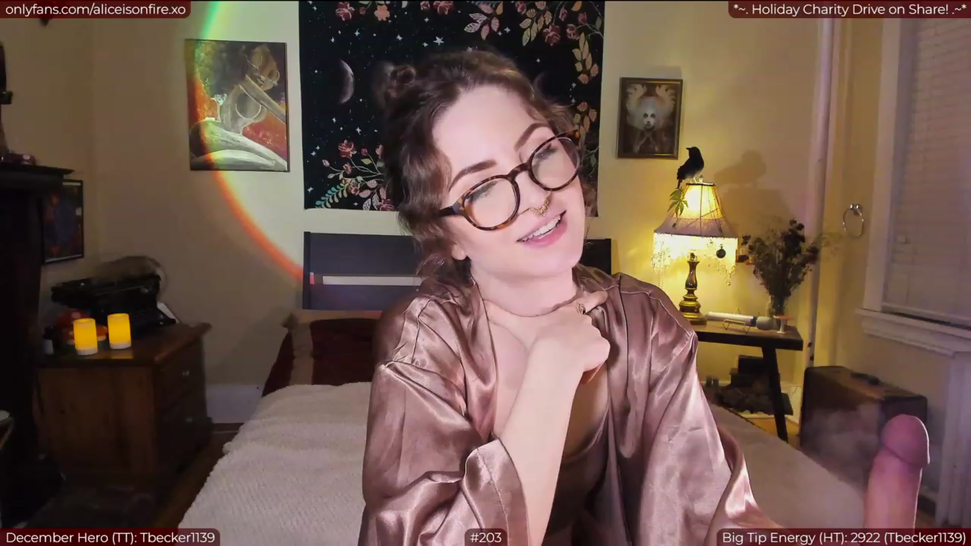 Gallery image thumbnail from aliceisonfire's myfreecams stream on, 12/15/2022, 05:25 image 13 of 20