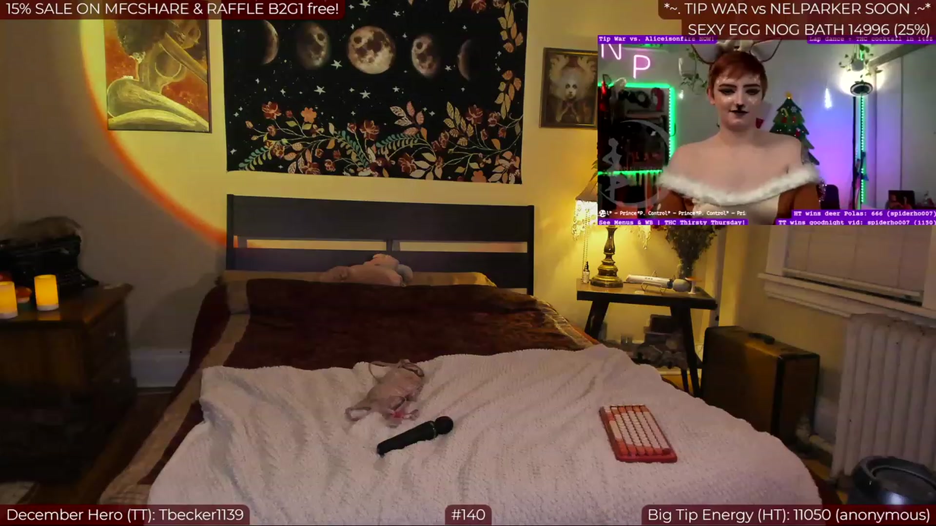 Gallery image thumbnail from aliceisonfire's myfreecams stream on, 12/16/2022, 06:42 image 11 of 20