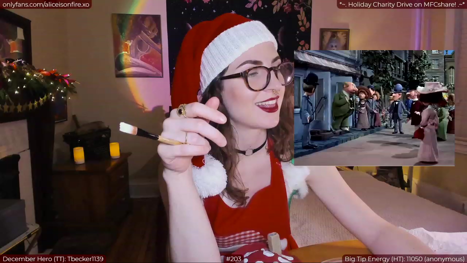 Gallery image thumbnail from aliceisonfire's myfreecams stream on, 12/23/2022, 09:25 image 5 of 20