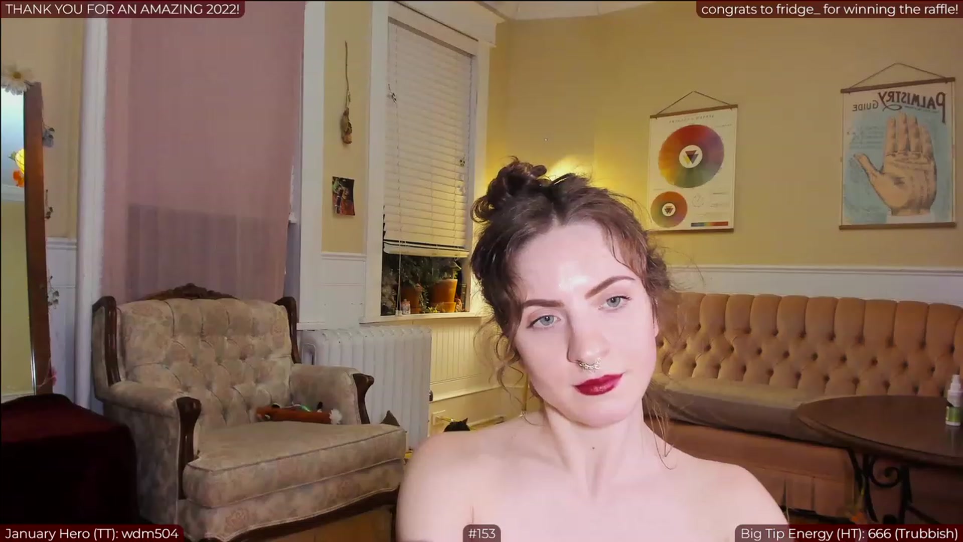 Gallery image thumbnail from aliceisonfire's myfreecams stream on, 01/03/2023, 08:35 image 17 of 20