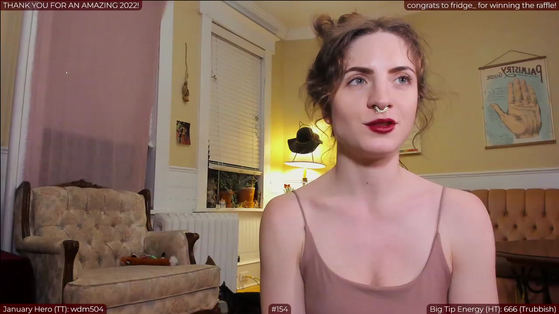 Gallery image thumbnail from aliceisonfire's myfreecams stream on, 01/03/2023, 08:35 image 12 of 20