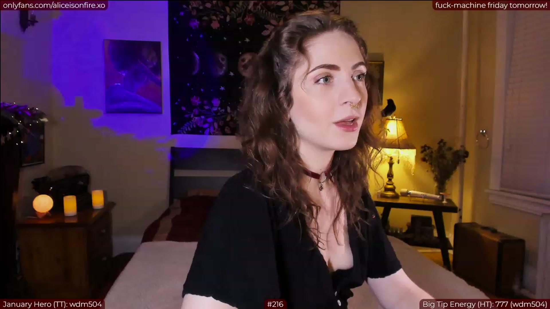 Gallery image thumbnail from aliceisonfire's myfreecams stream on, 01/06/2023, 05:04 image 4 of 20