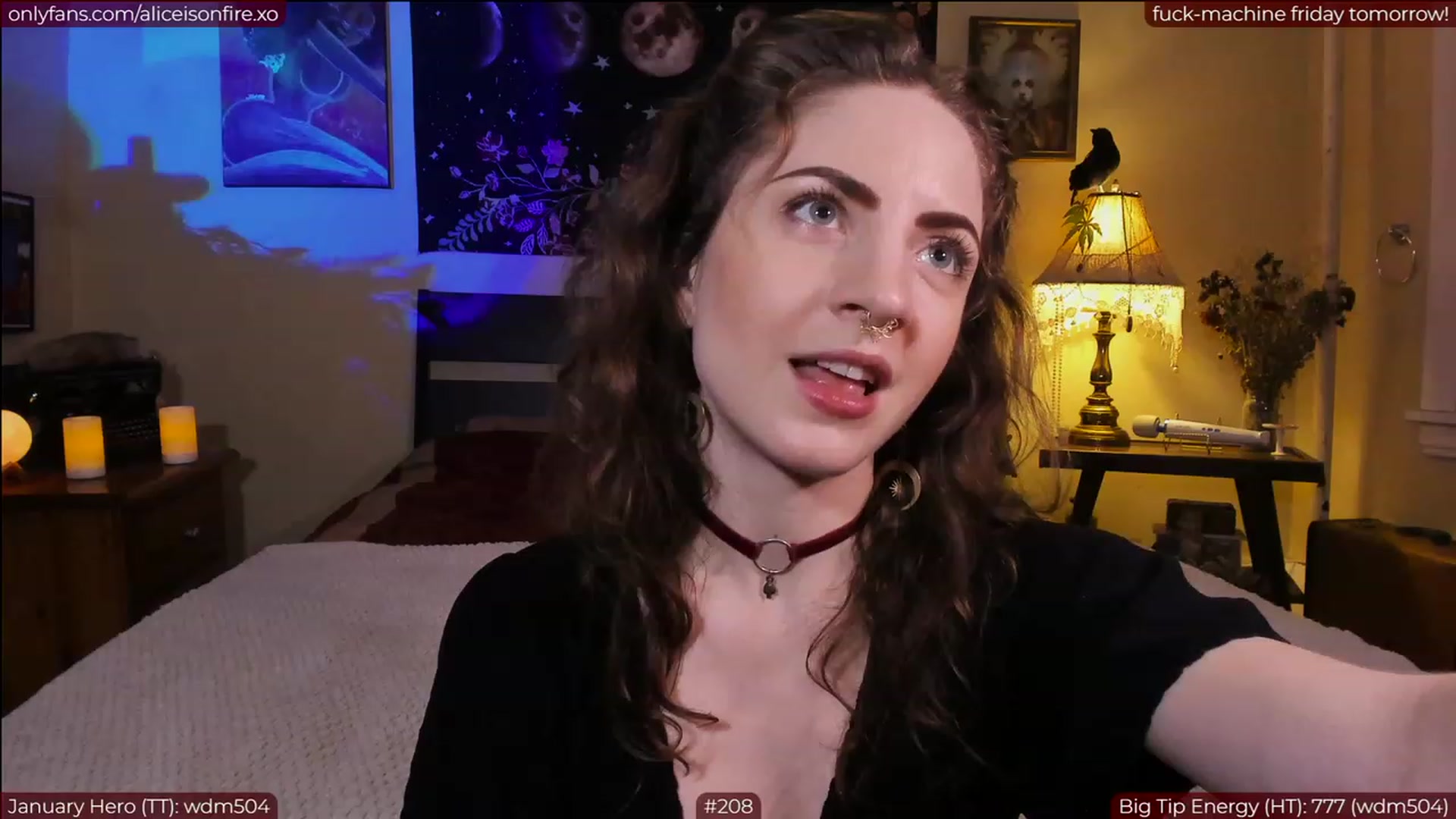 Gallery image thumbnail from aliceisonfire's myfreecams stream on, 01/06/2023, 05:04 image 18 of 20