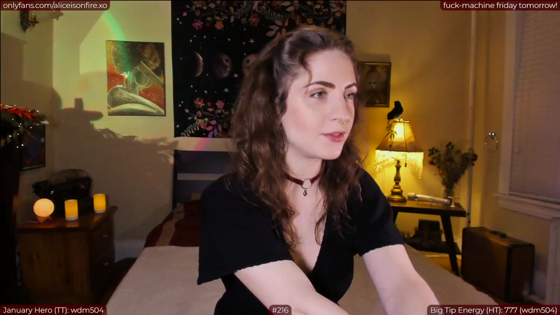 Gallery image thumbnail from aliceisonfire's myfreecams stream on, 01/06/2023, 05:04 image 5 of 20