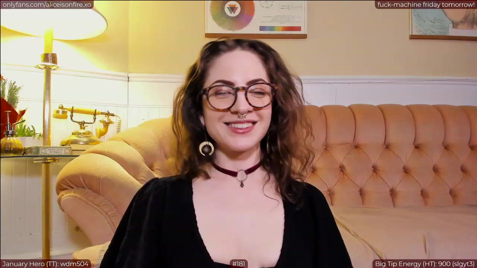 Gallery image thumbnail from aliceisonfire's myfreecams stream on, 01/06/2023, 08:48 image 18 of 20