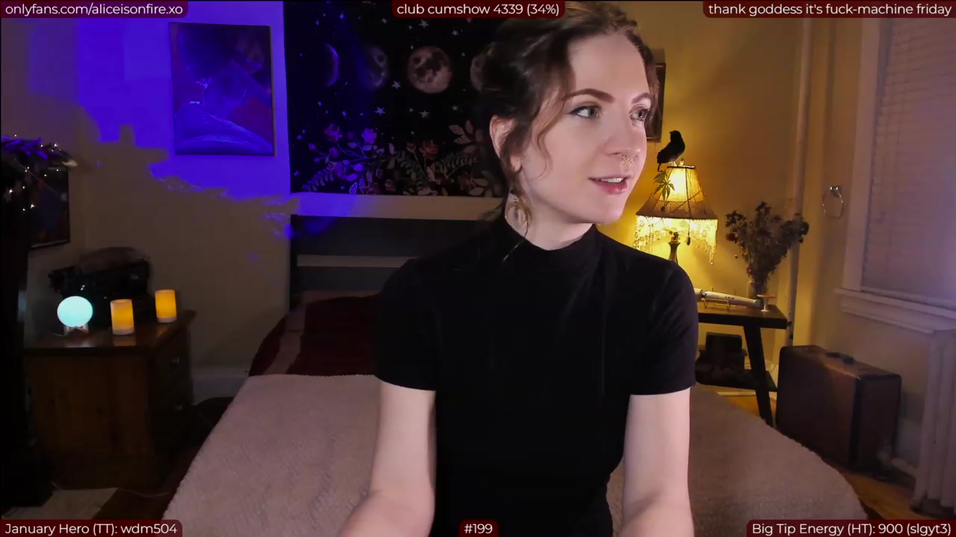 Gallery image thumbnail from aliceisonfire's myfreecams stream on, 01/07/2023, 05:33 image 20 of 20