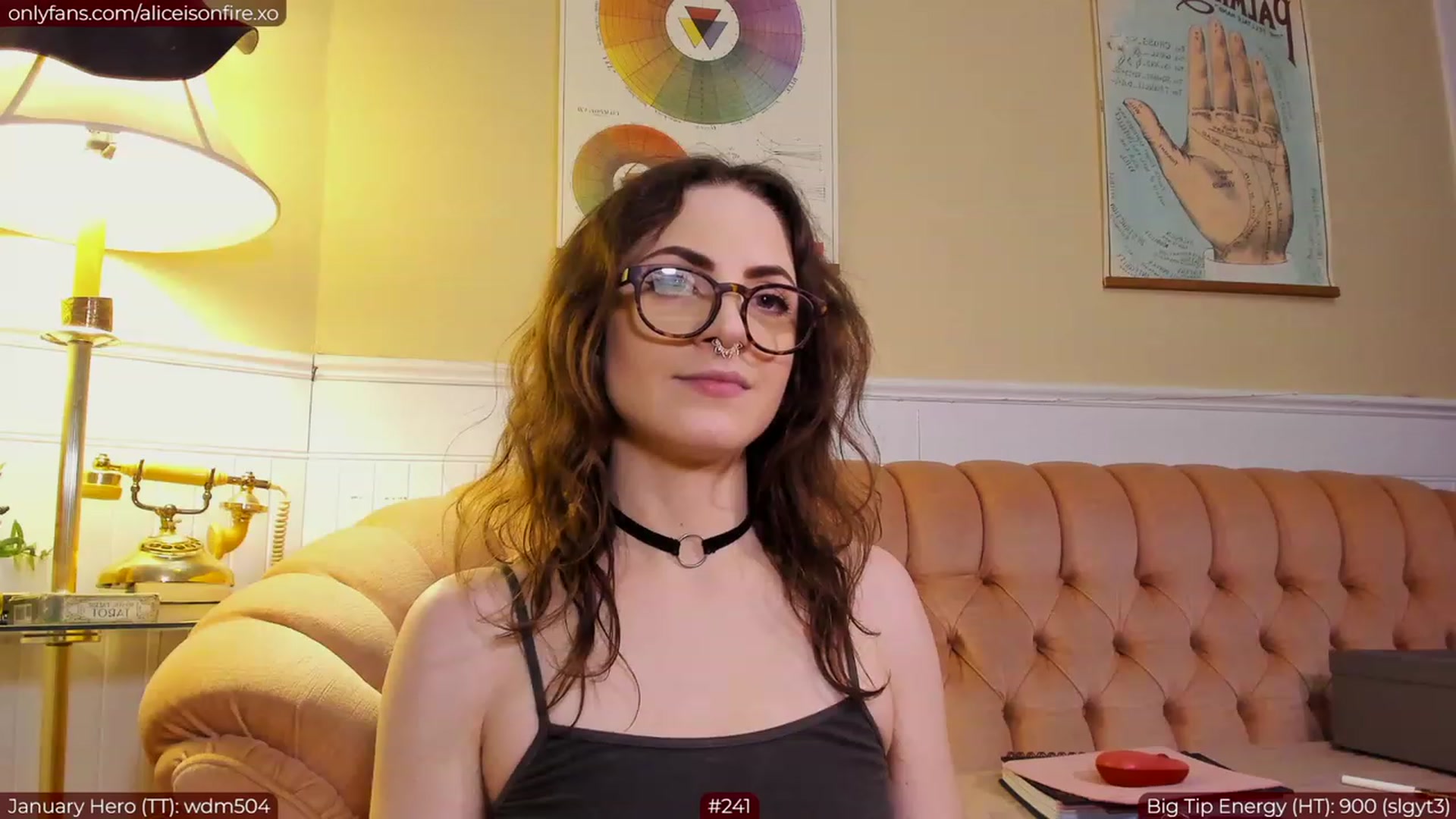 Gallery image thumbnail from aliceisonfire's myfreecams stream on, 01/12/2023, 07:07 image 20 of 20