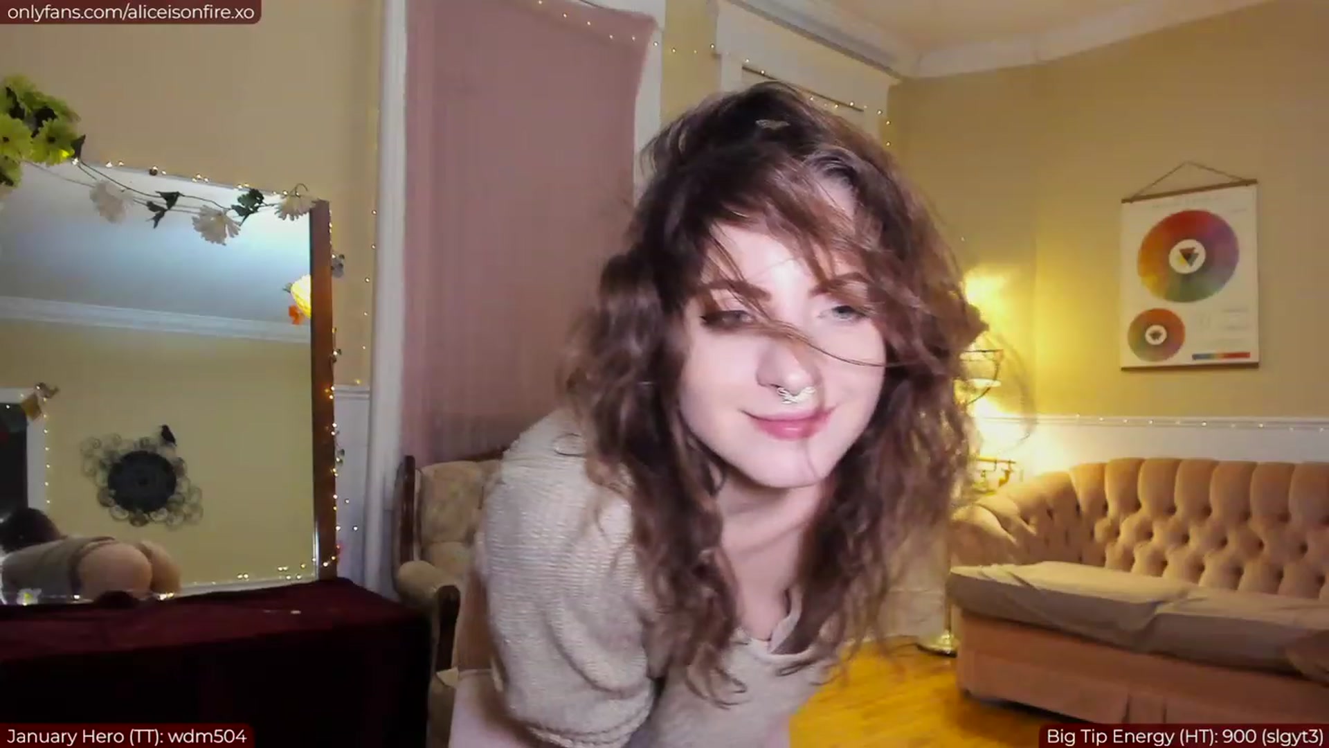 Gallery image thumbnail from aliceisonfire's myfreecams stream on, 01/13/2023, 09:33 image 7 of 20