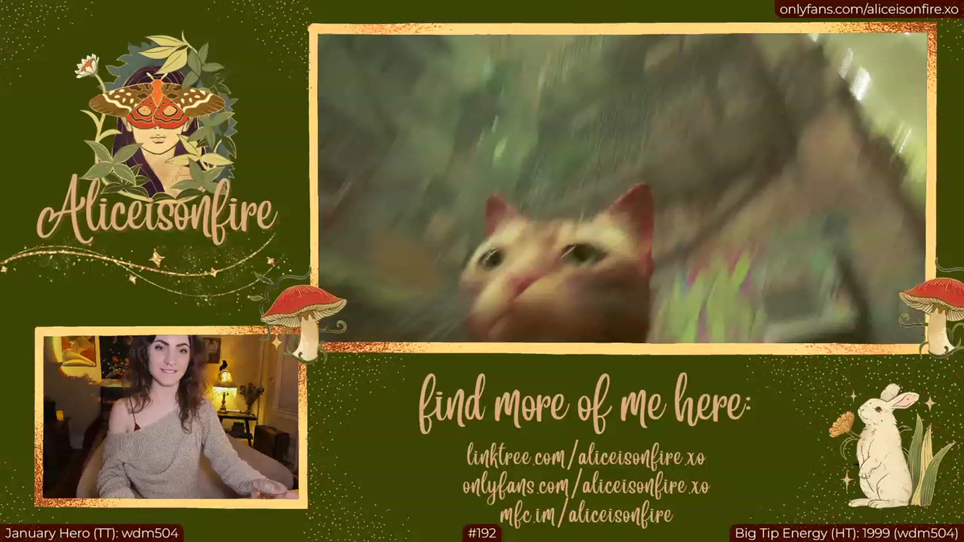 Gallery image thumbnail from aliceisonfire's myfreecams stream on, 01/26/2023, 06:11 image 7 of 20