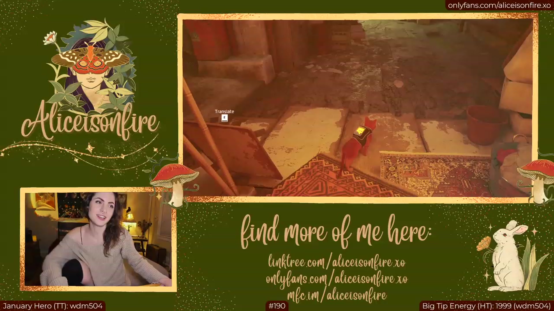 Gallery image thumbnail from aliceisonfire's myfreecams stream on, 01/26/2023, 06:11 image 15 of 20