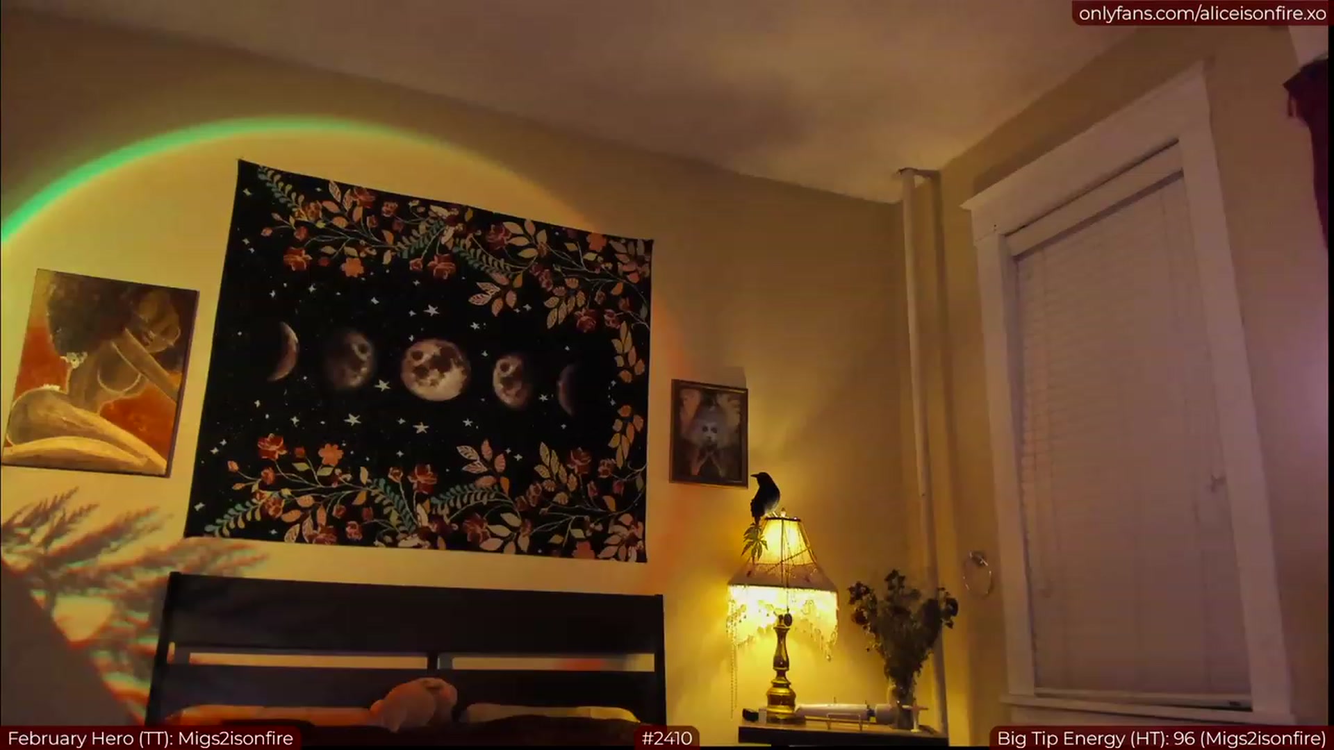 Gallery image thumbnail from aliceisonfire's myfreecams stream on, 02/02/2023, 06:46 image 1 of 20