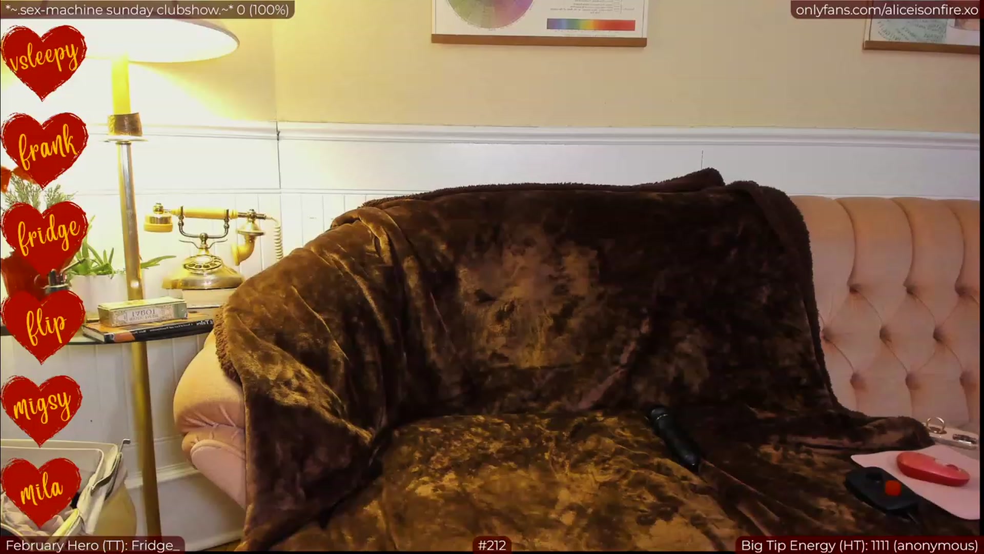Gallery image thumbnail from aliceisonfire's myfreecams stream on, 02/06/2023, 06:21 image 15 of 20