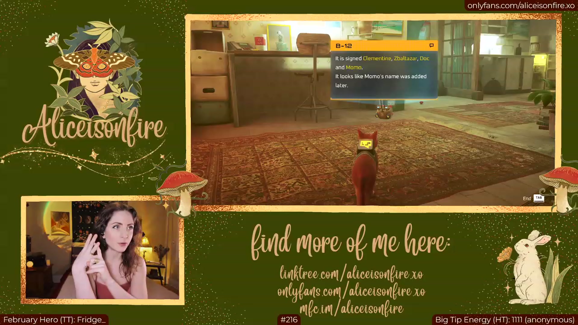 Gallery image thumbnail from aliceisonfire's myfreecams stream on, 02/07/2023, 06:13 image 5 of 20