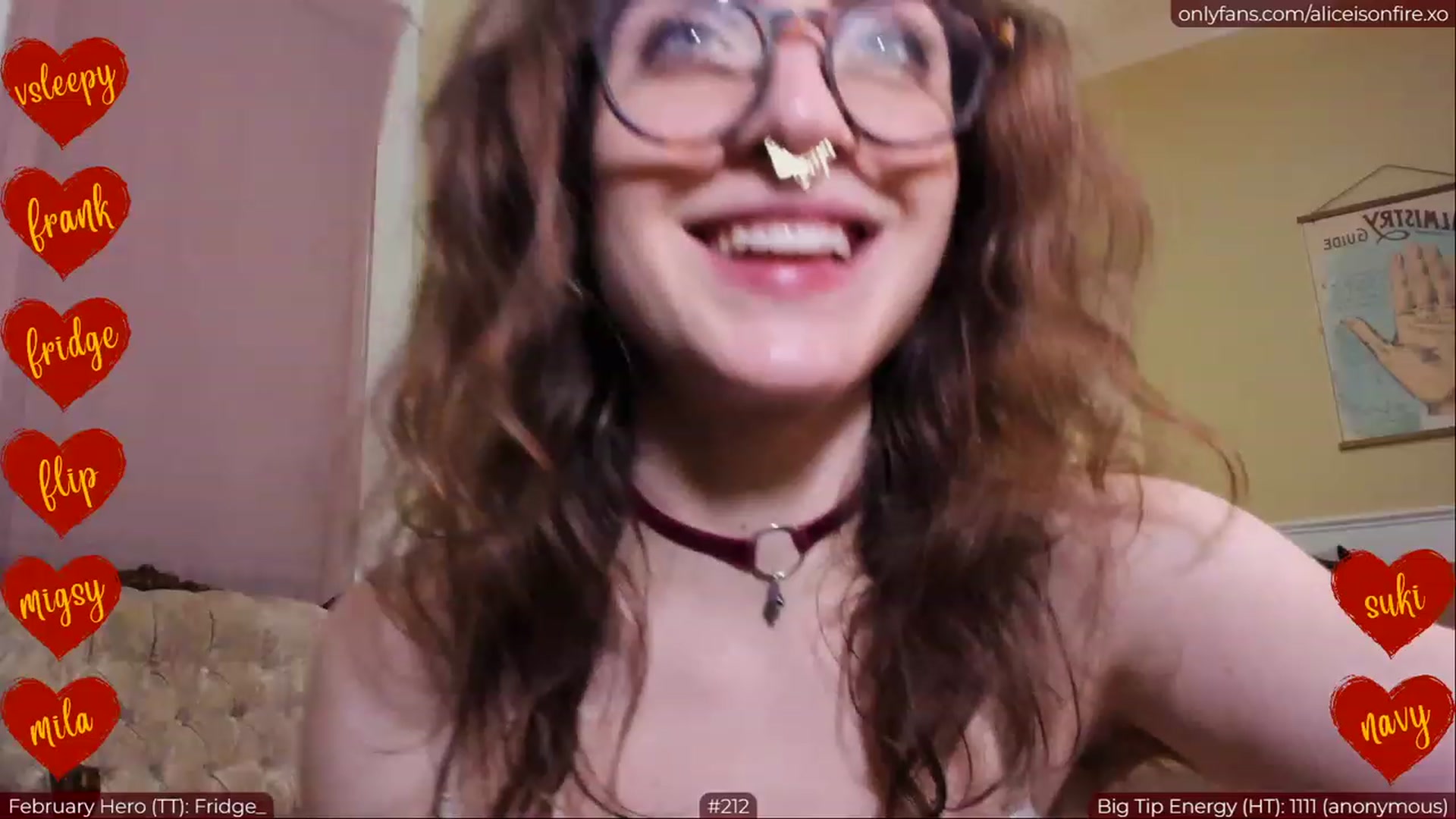 Gallery image thumbnail from aliceisonfire's myfreecams stream on, 02/09/2023, 09:09 image 11 of 20