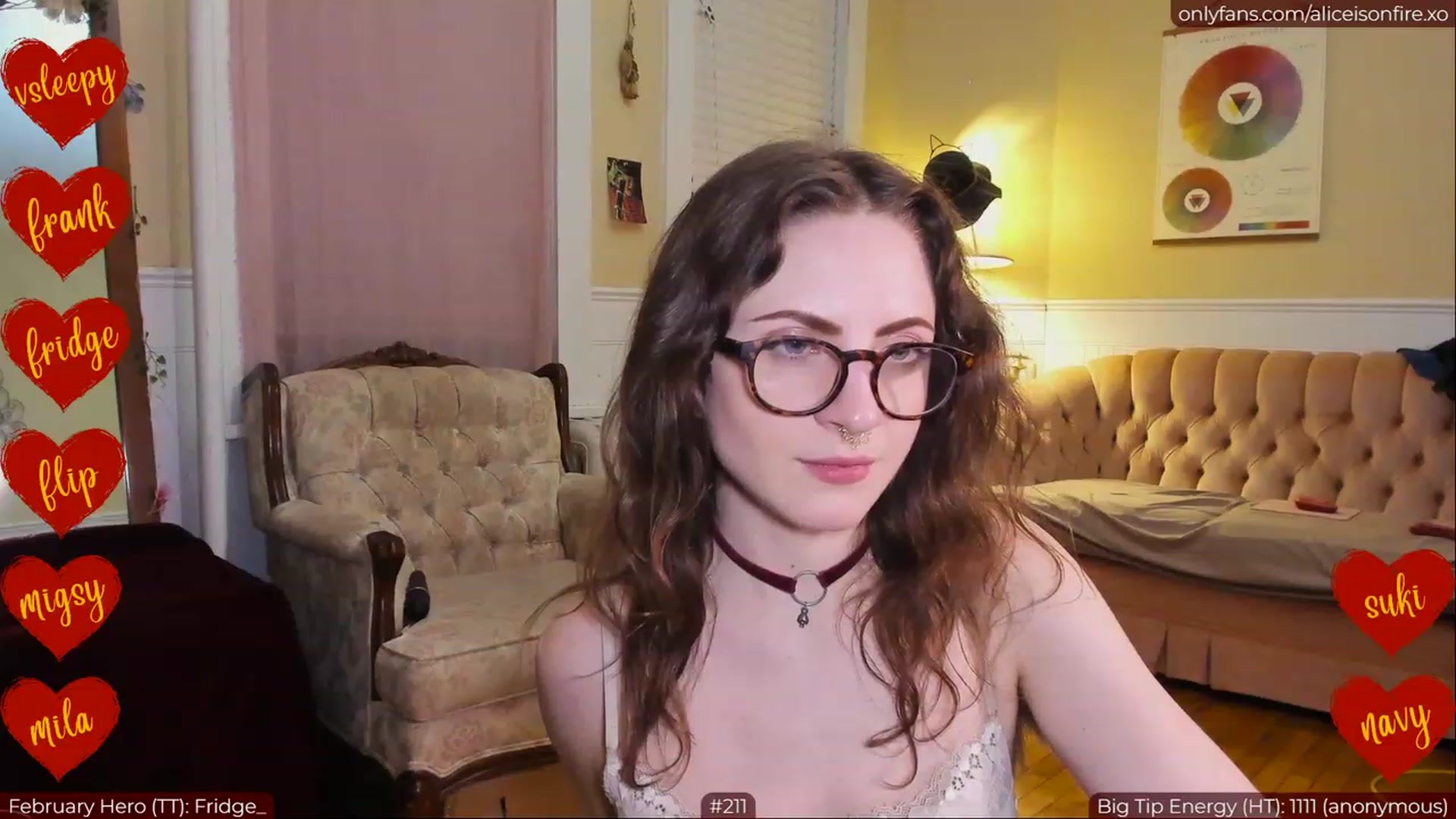 Gallery image thumbnail from aliceisonfire's myfreecams stream on, 02/09/2023, 09:09 image 13 of 20