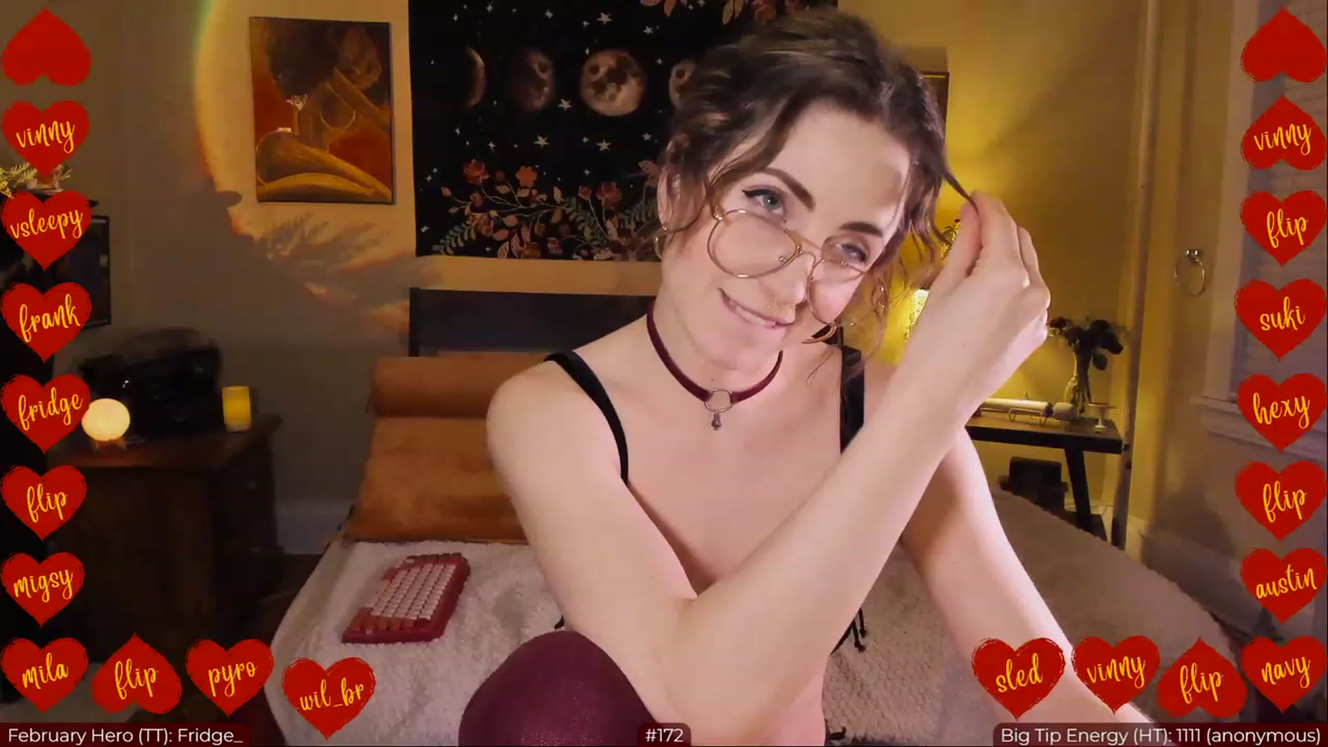Gallery image thumbnail from aliceisonfire's myfreecams stream on, 02/18/2023, 11:08 image 7 of 20