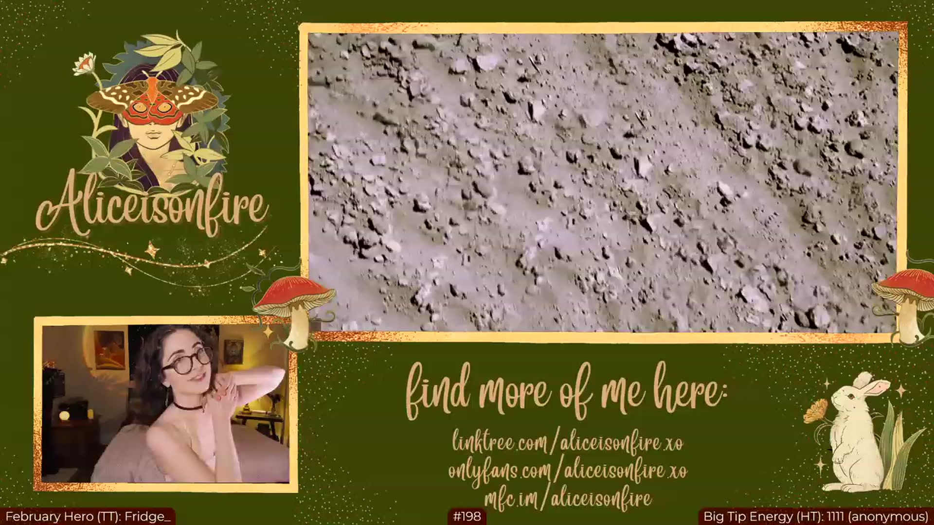 Gallery image thumbnail from aliceisonfire's myfreecams stream on, 02/20/2023, 07:41 image 6 of 20