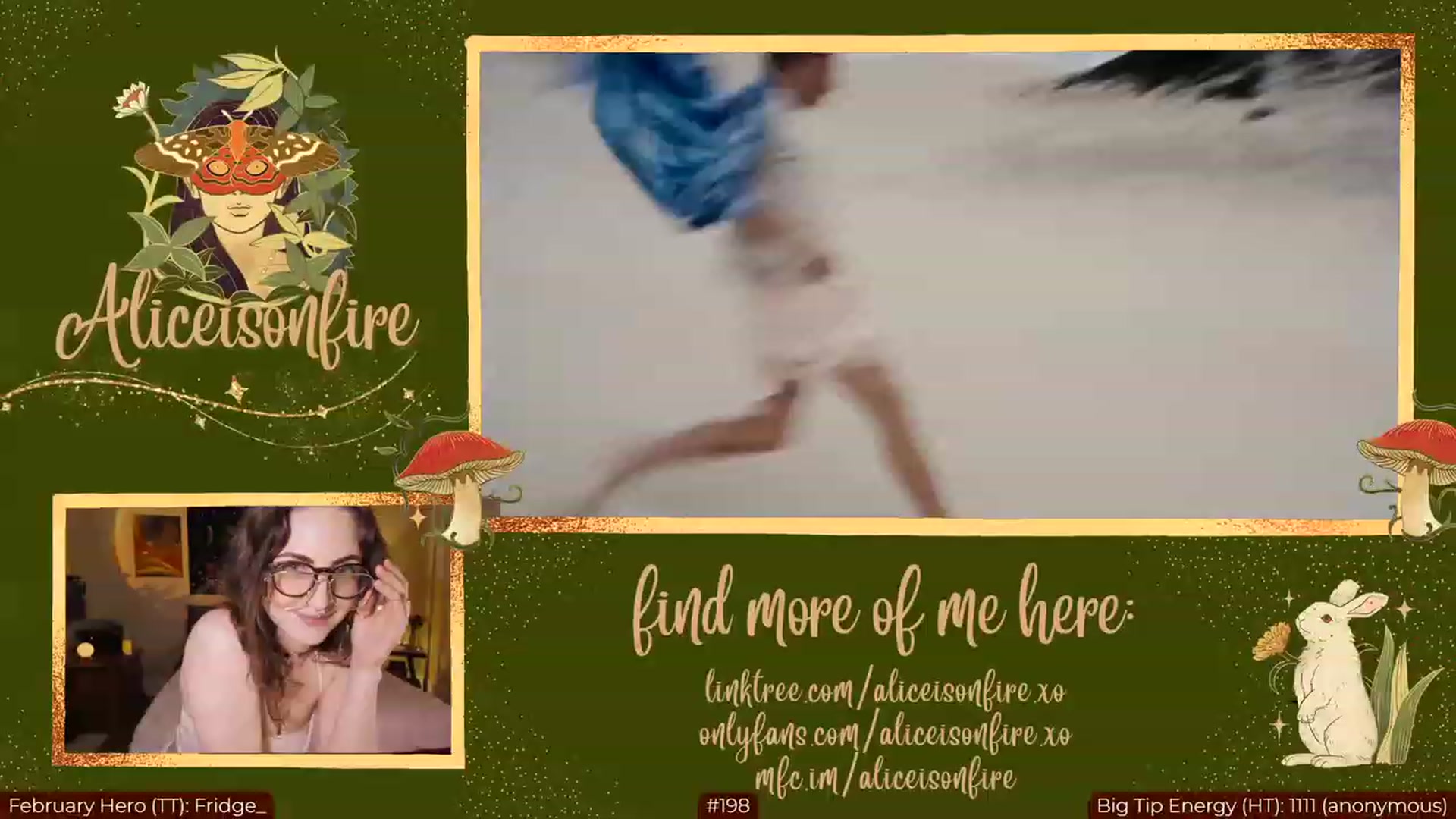 Gallery image thumbnail from aliceisonfire's myfreecams stream on, 02/20/2023, 07:41 image 11 of 20